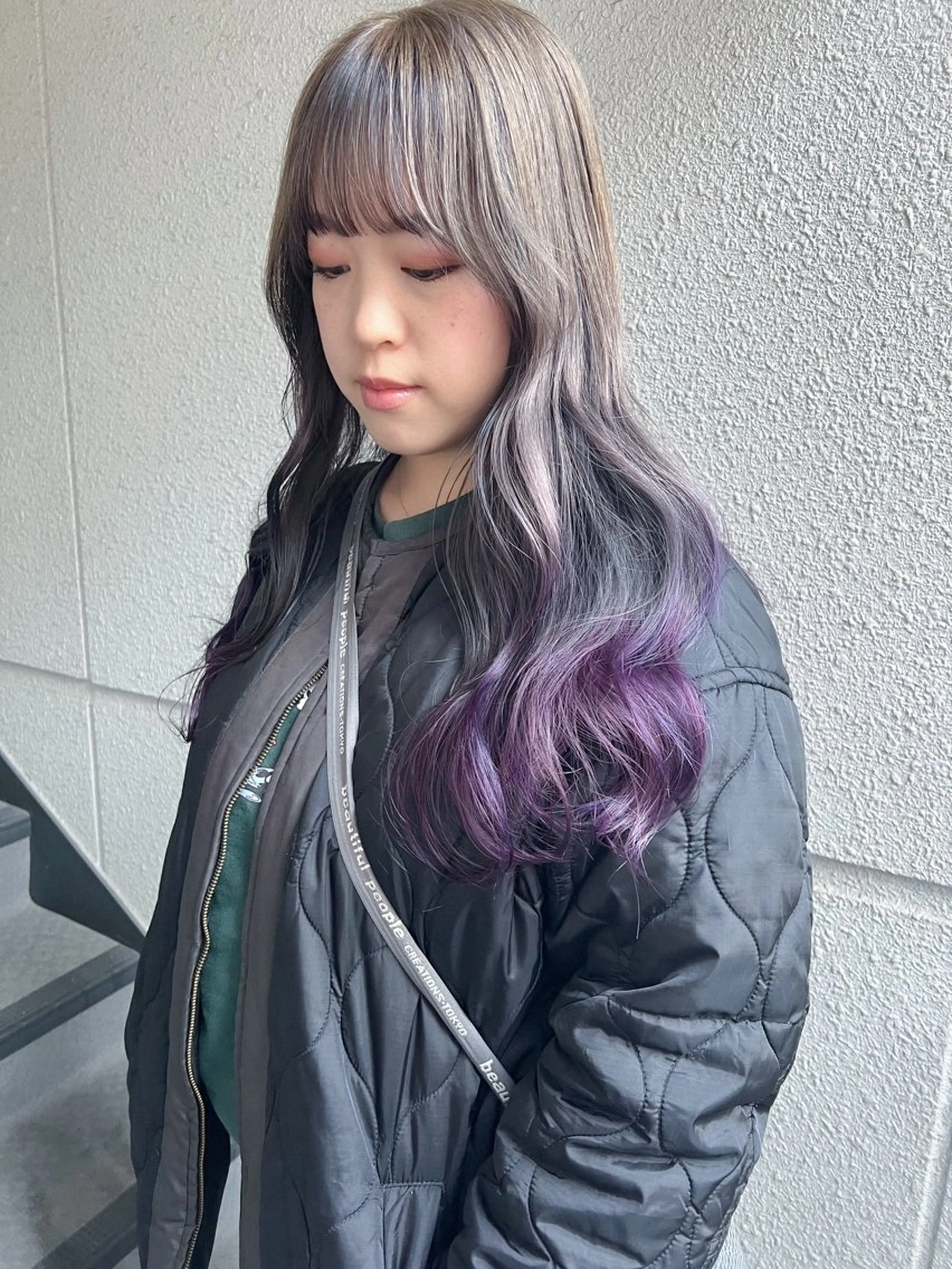 ロング カラー カラーパティシエ facce🌼ikoのヘアスタイル