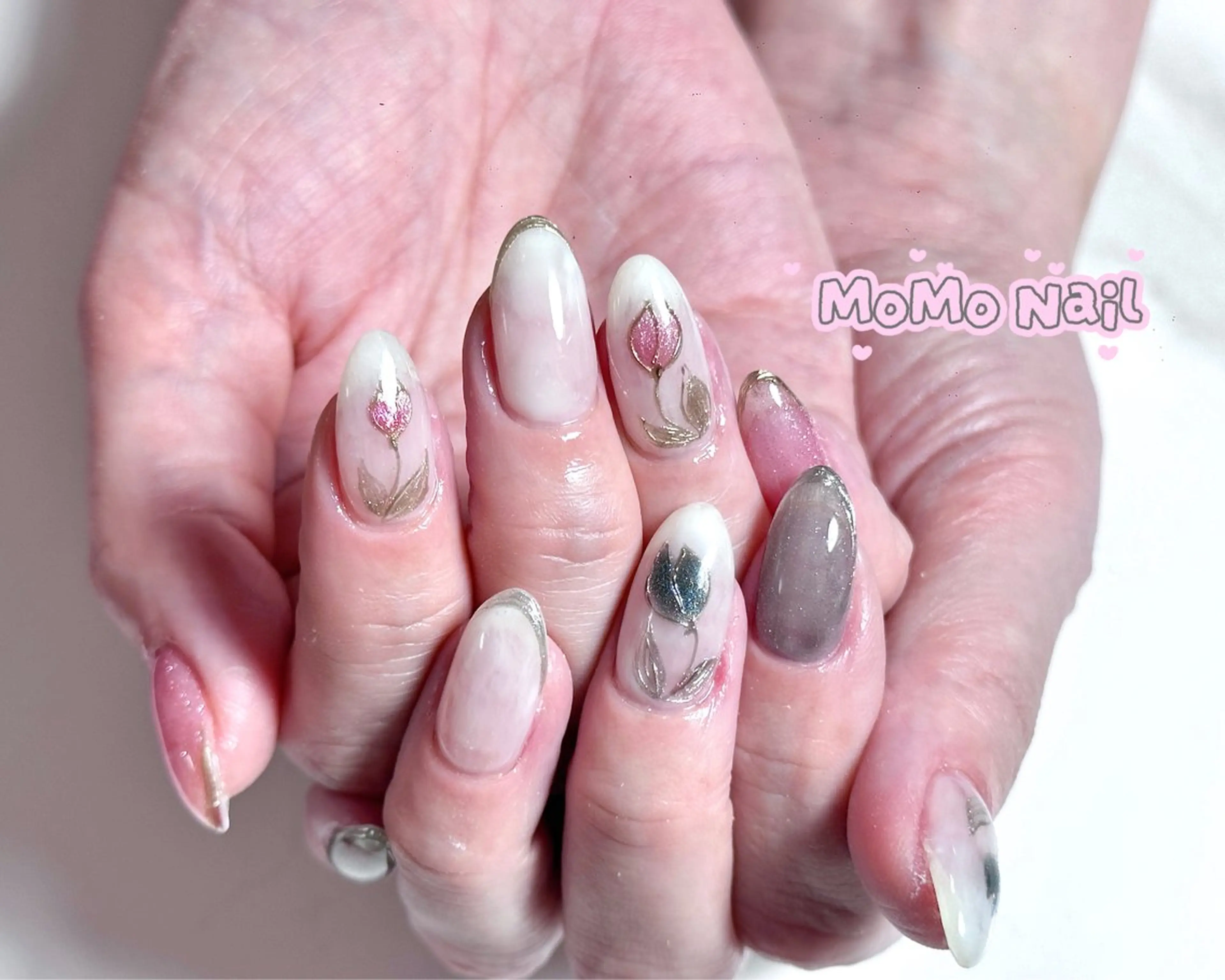 ネイル ハンドネイル MOMO nailのネイルデザイン