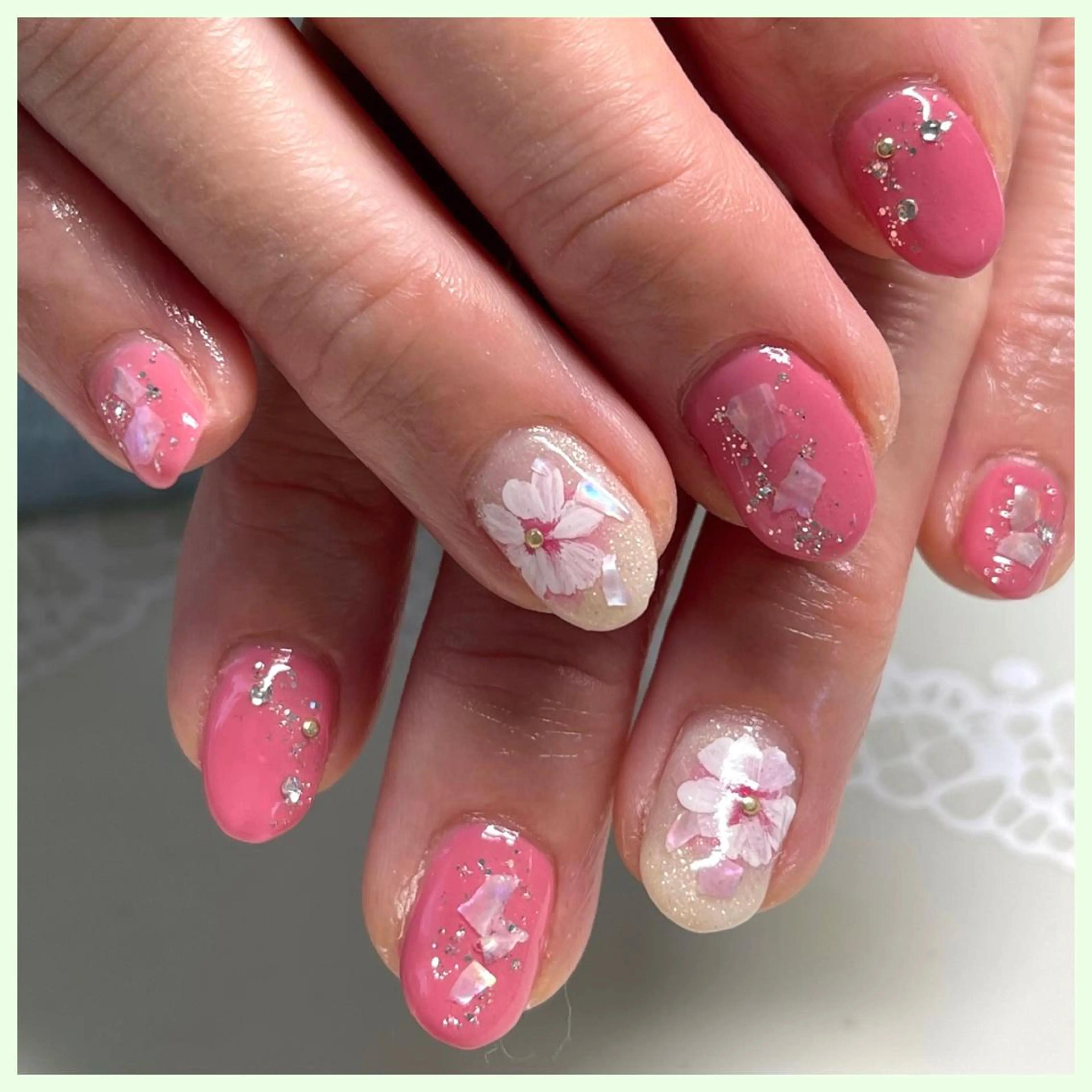 ネイル ハンドネイル Flora nailのネイルデザイン