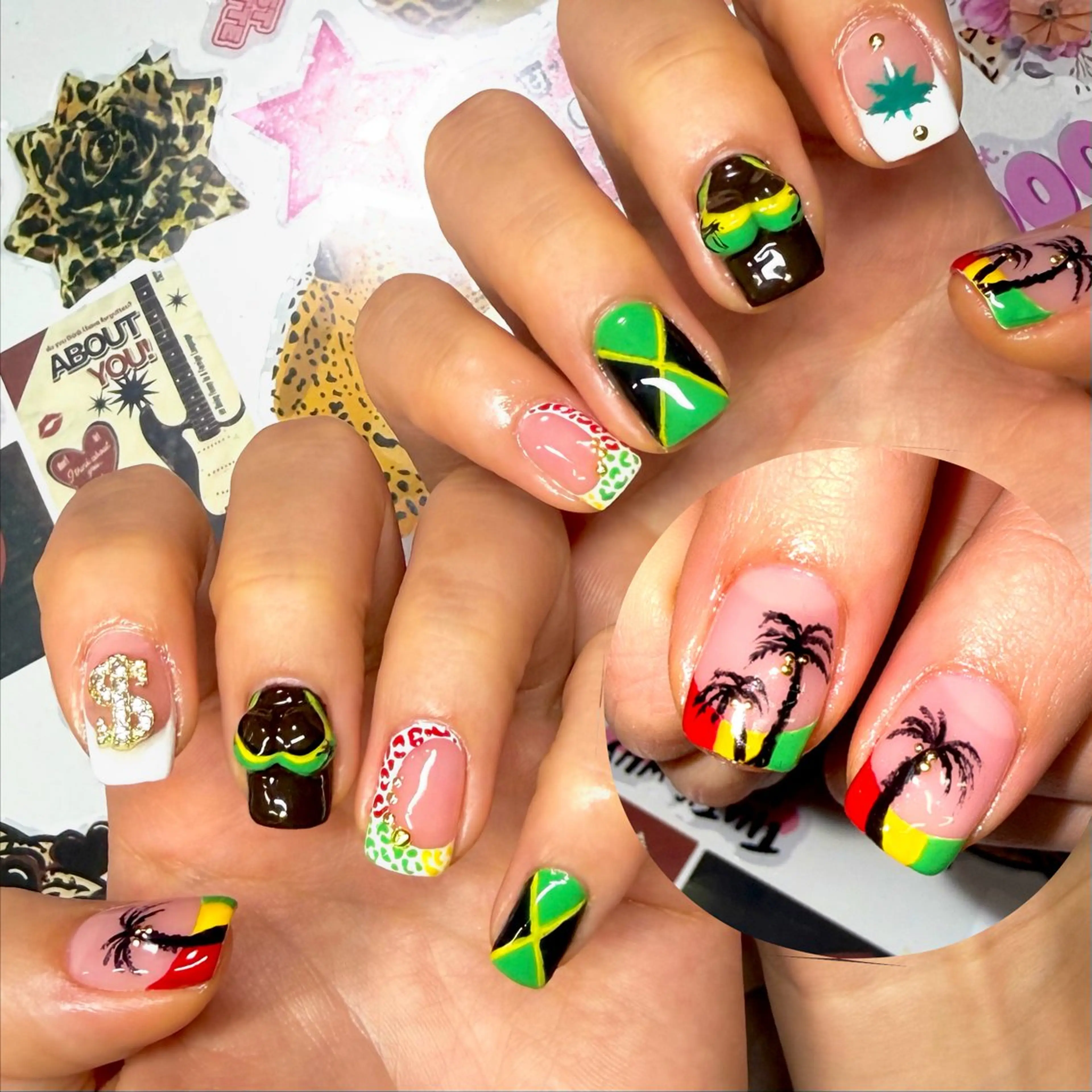 ネイル jelly fish / ゆいのネイルデザイン