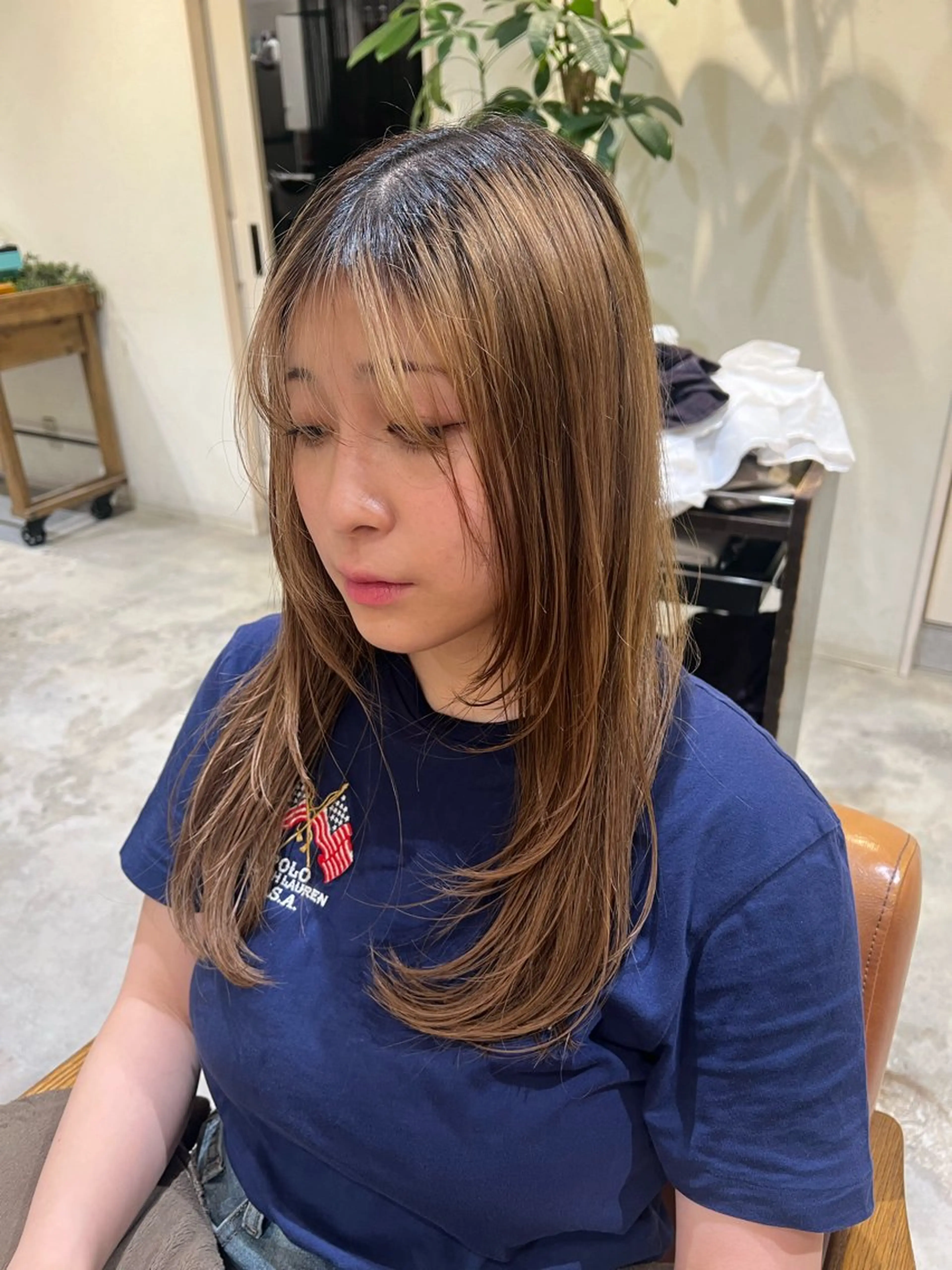 ロング レイヤーカット fare東戸塚🌷 トカオトハ‪の眉毛・アイブロウイメージ