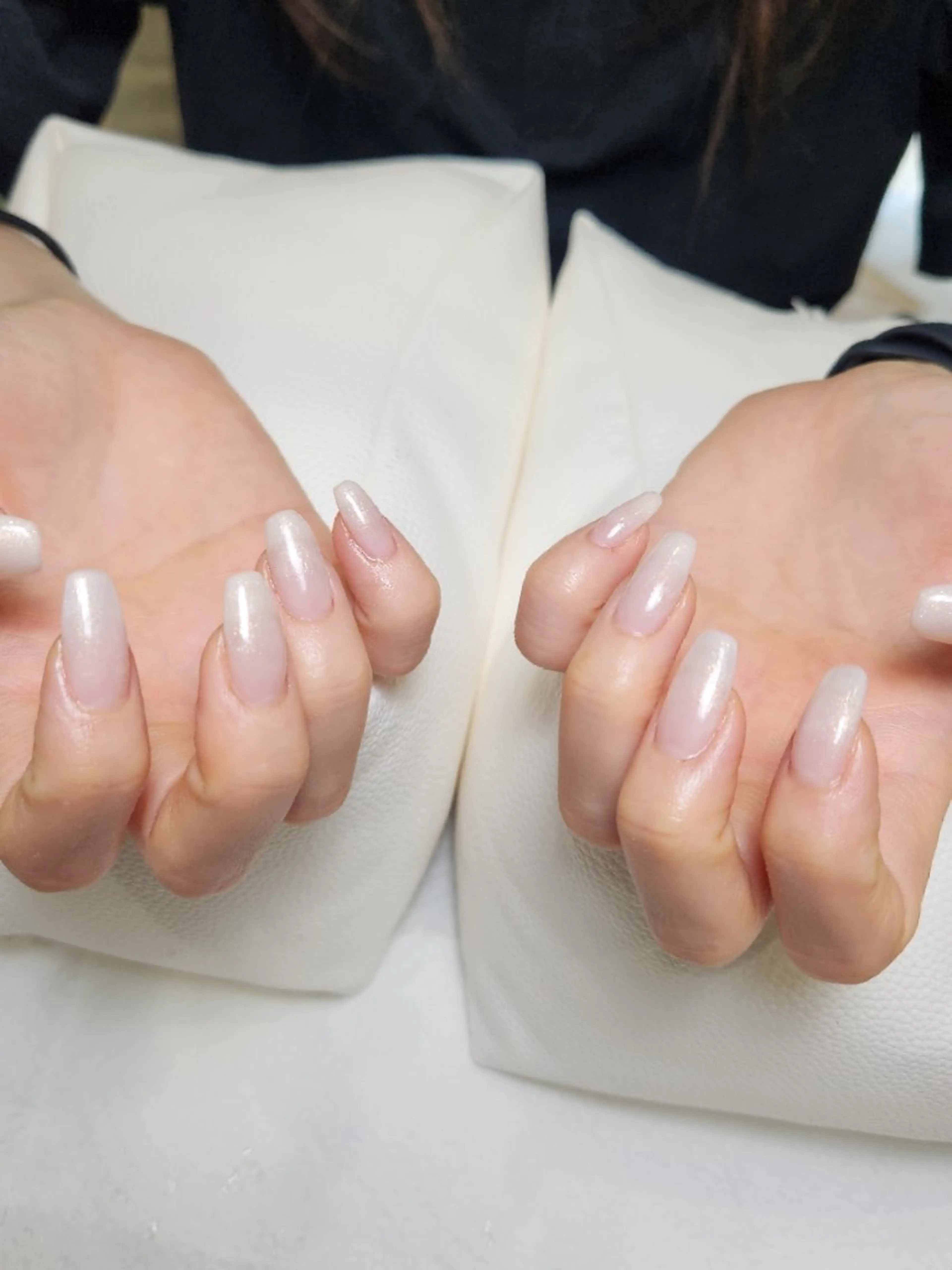 ネイル グラデーション ラメ(グリッター) ラメグラデーション Nailroom3  古屋明美のネイルデザイン