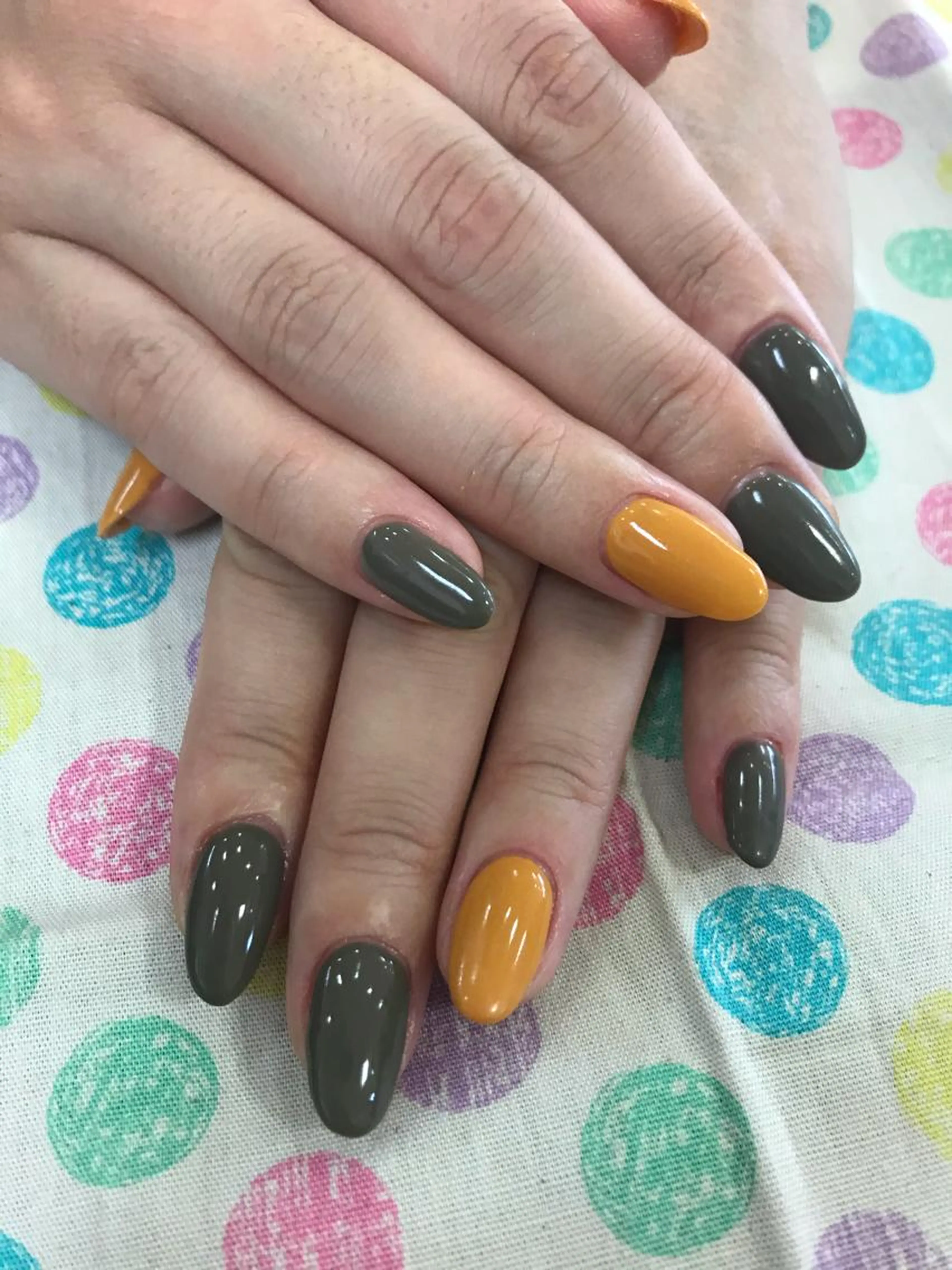 ハンドジェルネイル ワンカラーの写真