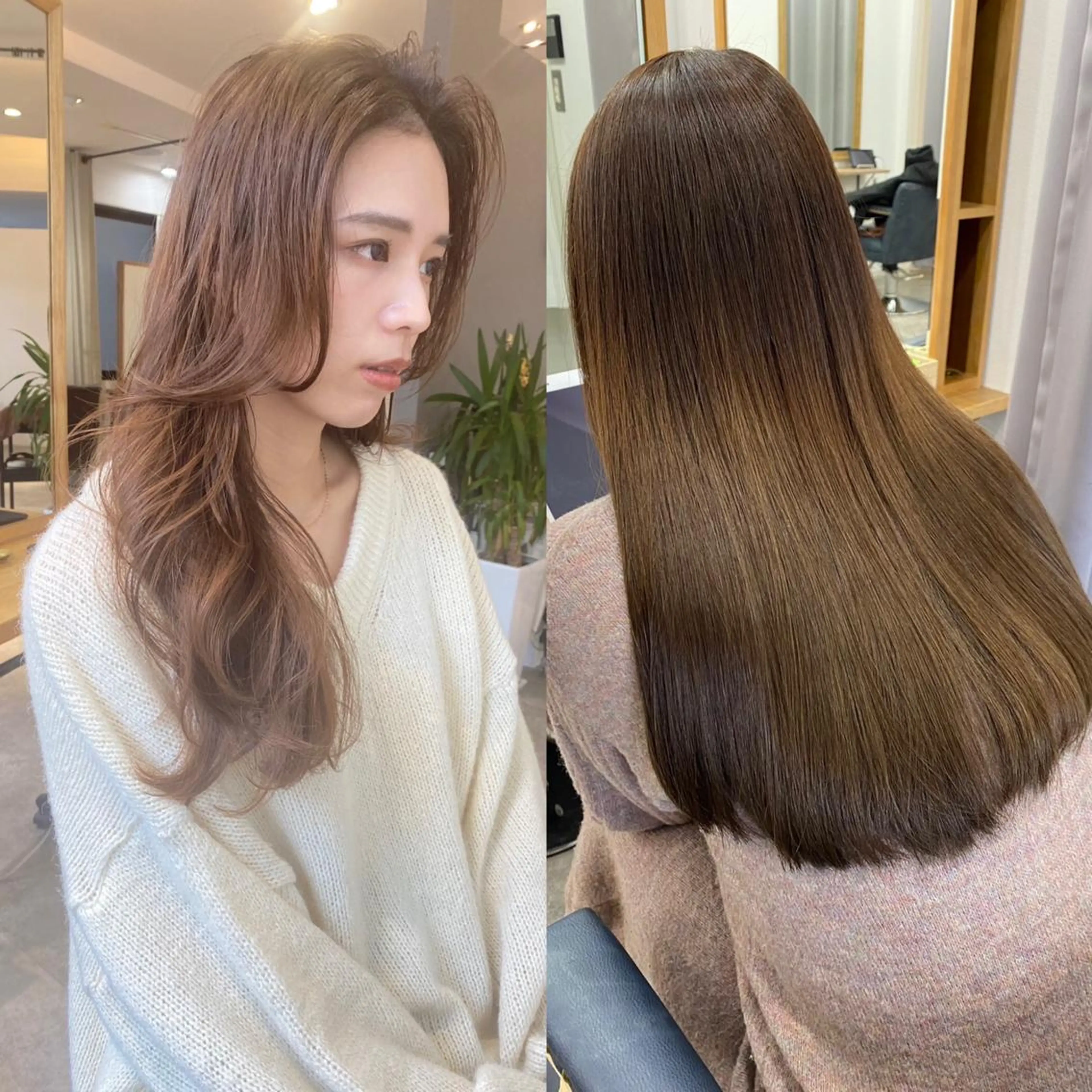 カラー yuu /N° 大分中央町店のヘアスタイル