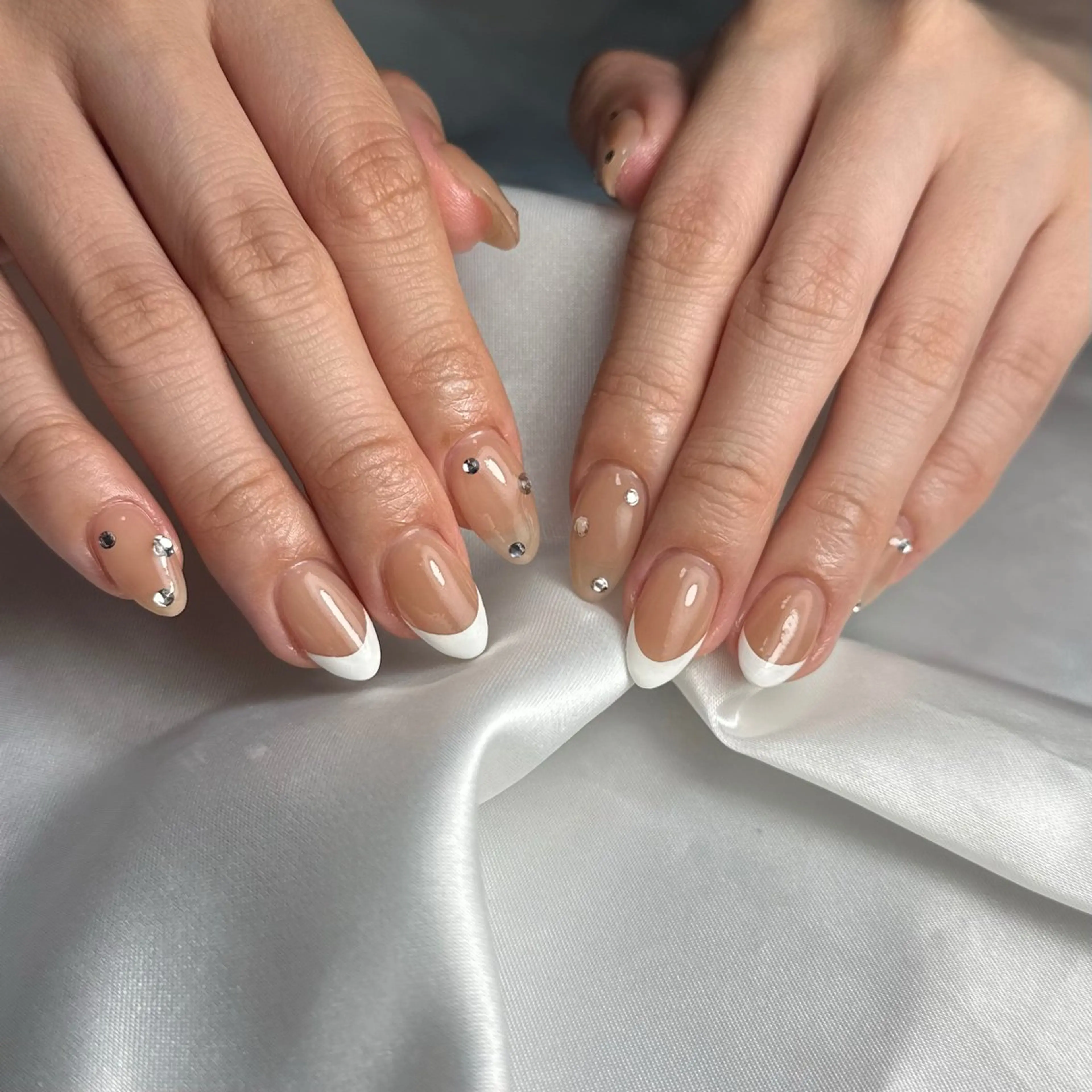 ネイル フレンチネイル nail salon 凪のネイルデザイン