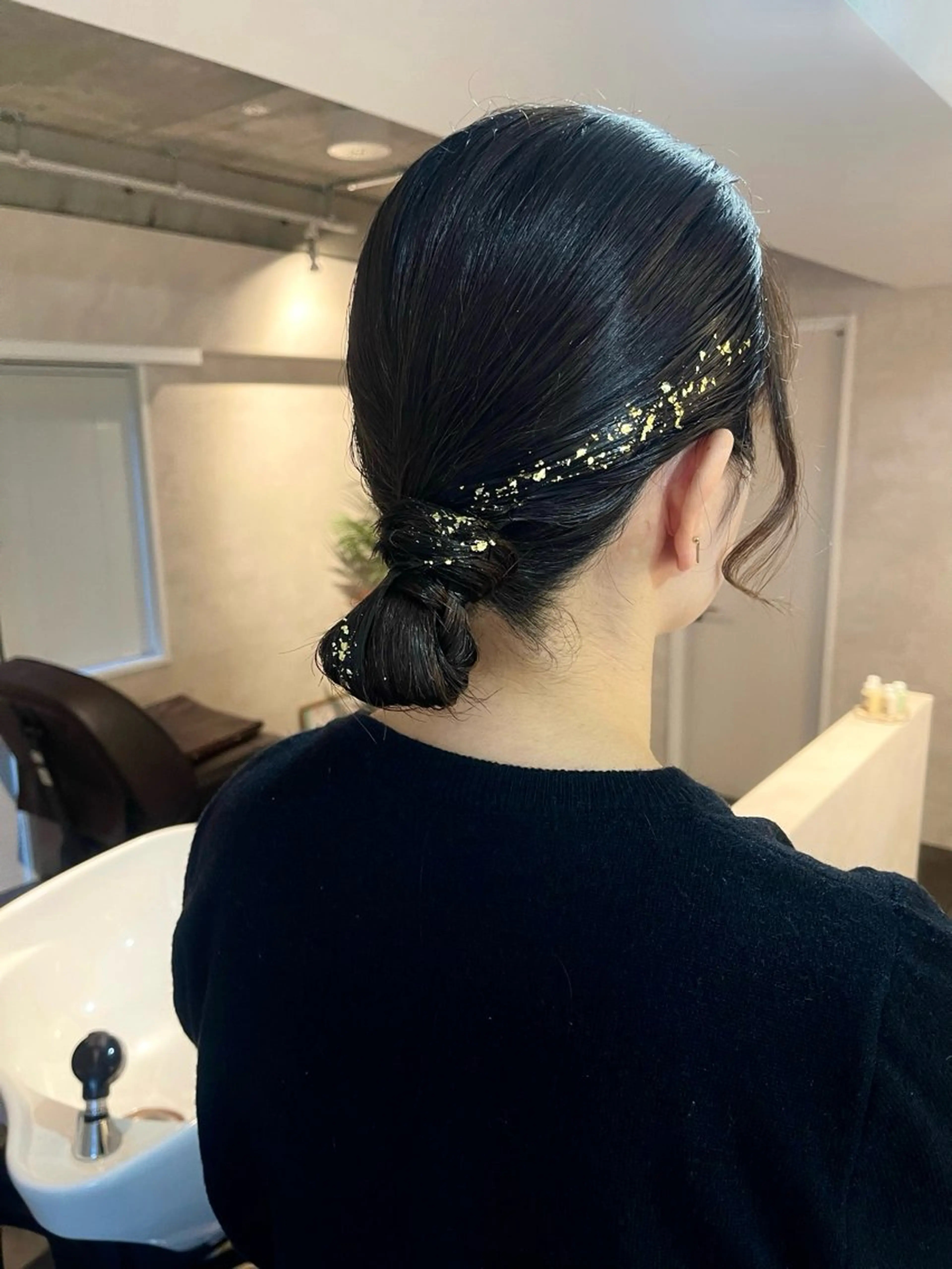 〖9時​〜​〗【飾り付き🎀】シニヨン🍒✨の写真