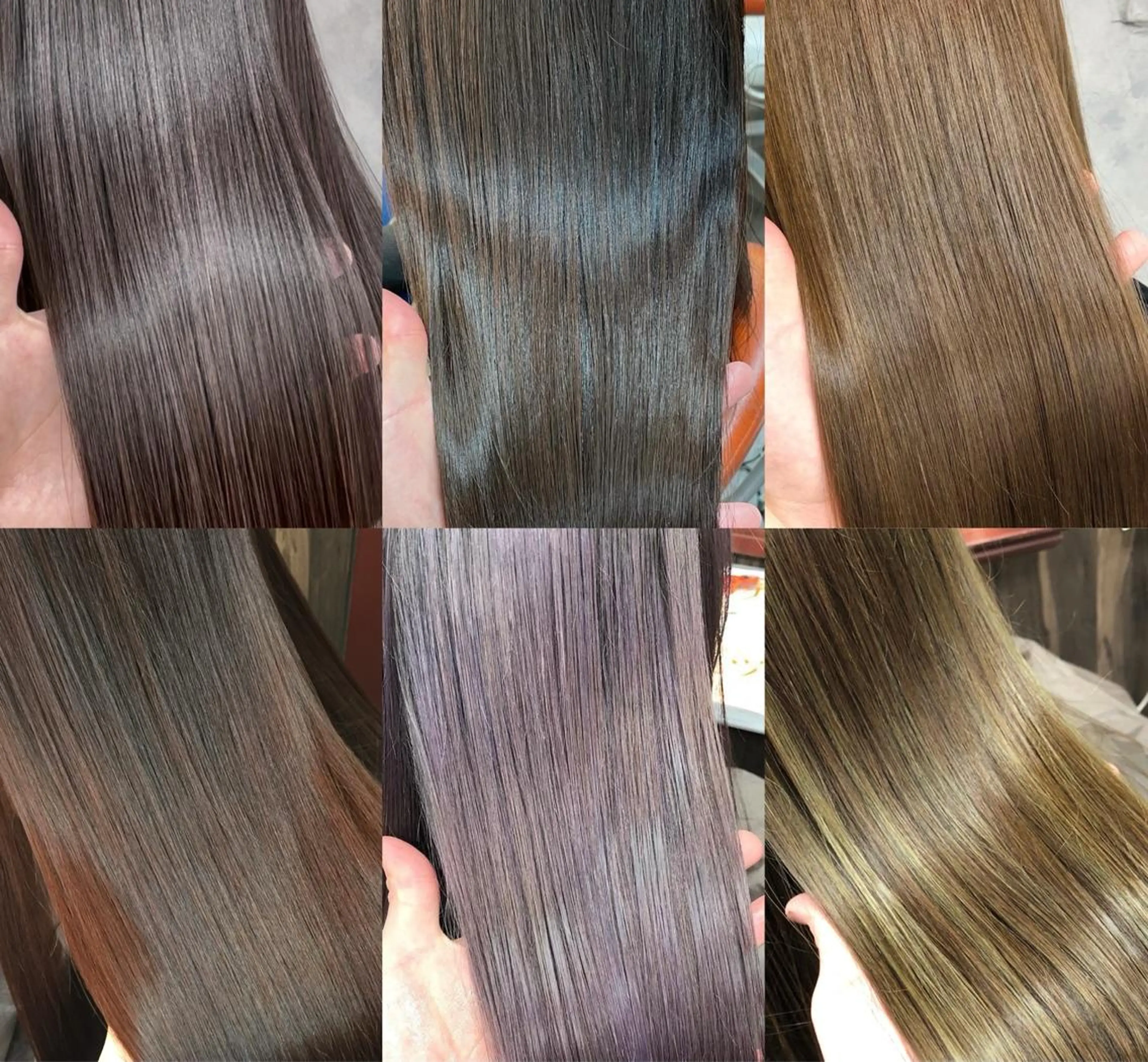 ロング カラー Lull1人美容室 バレイヤージュのヘアスタイル