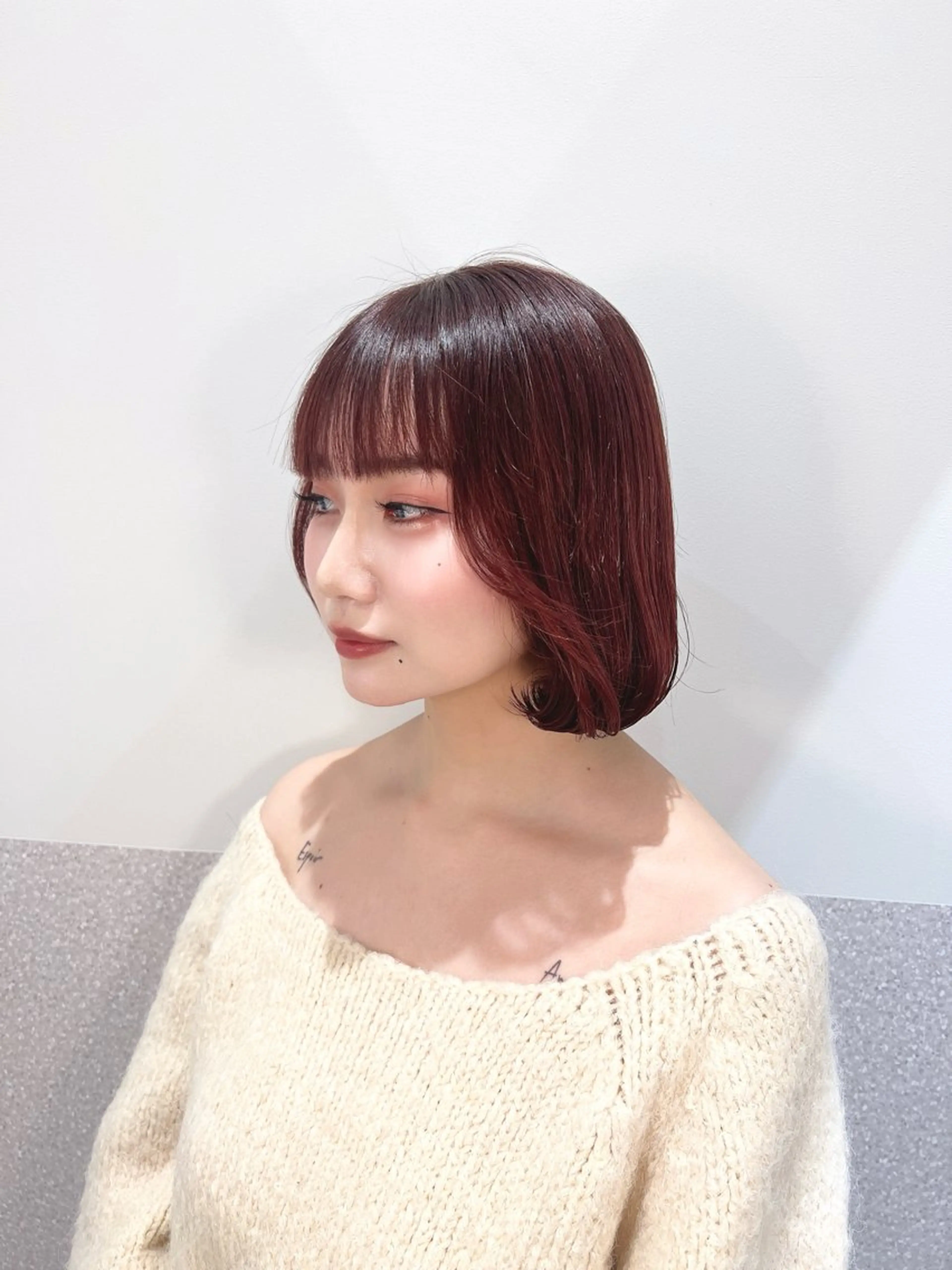 ショート カラー カット ヘアカラー 🩵ブリーチカラー 🐈MIORI🩵のヘアスタイル