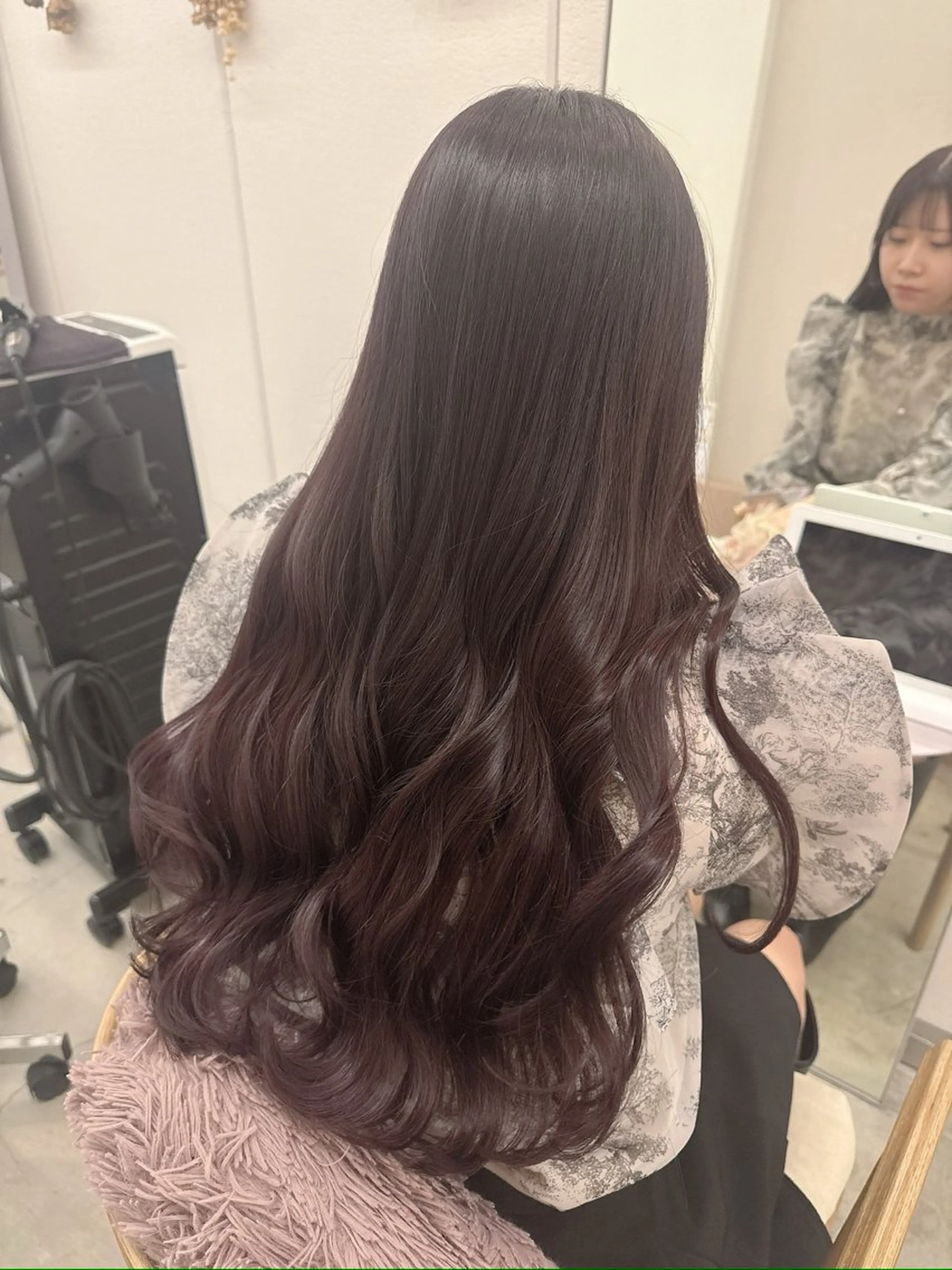ロング カラー カット ヘアカラー トリートメント 🌷花屋併設🌷 西松さらのマツエク・マツパデザイン