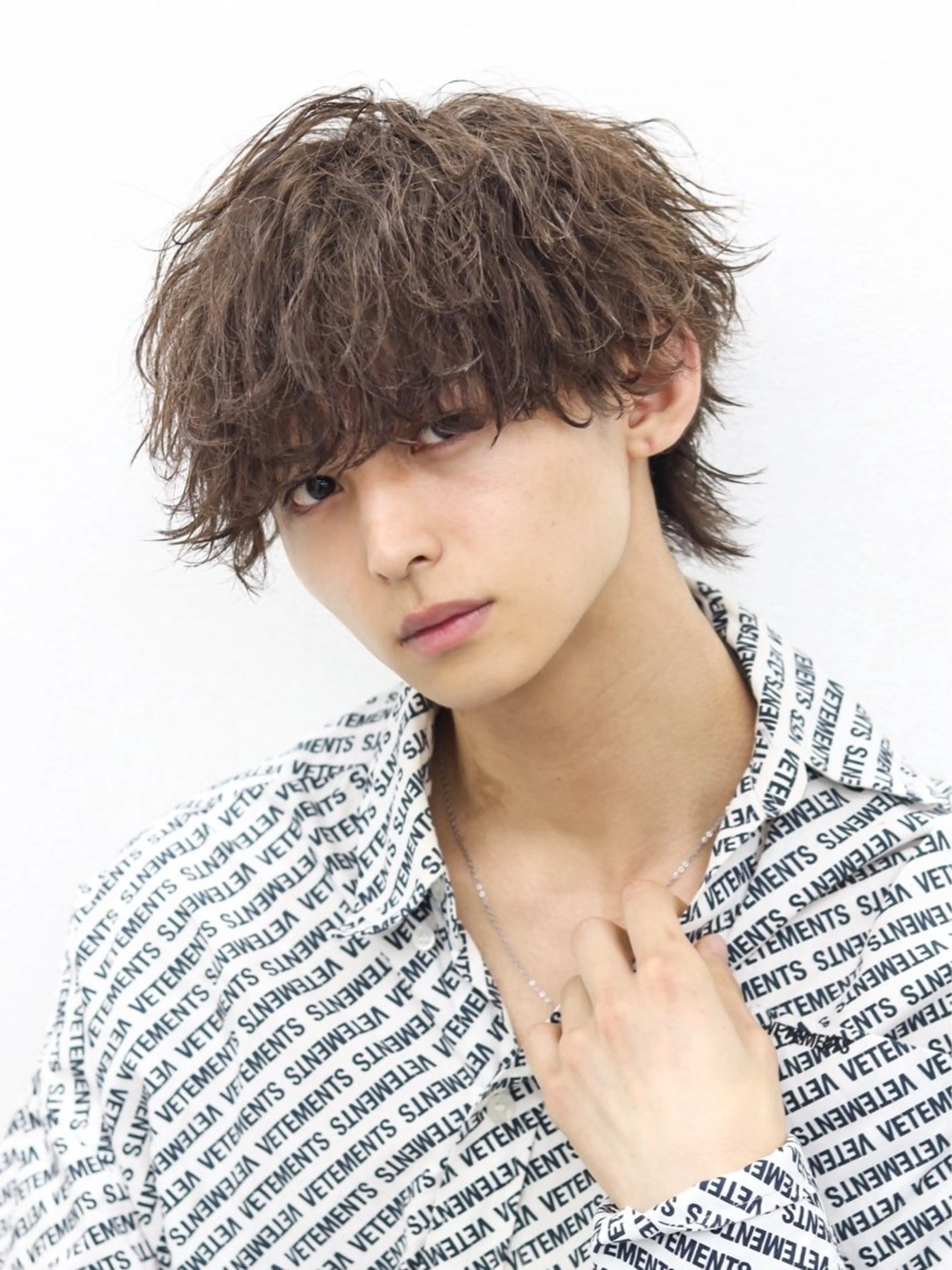 🎁新規限定🎁 🚹メンズカット🚹+🍡透明感ワンカラー🍡 (ブラウン/ベージュ/茶髪/黒染め/暗染め/など)の写真