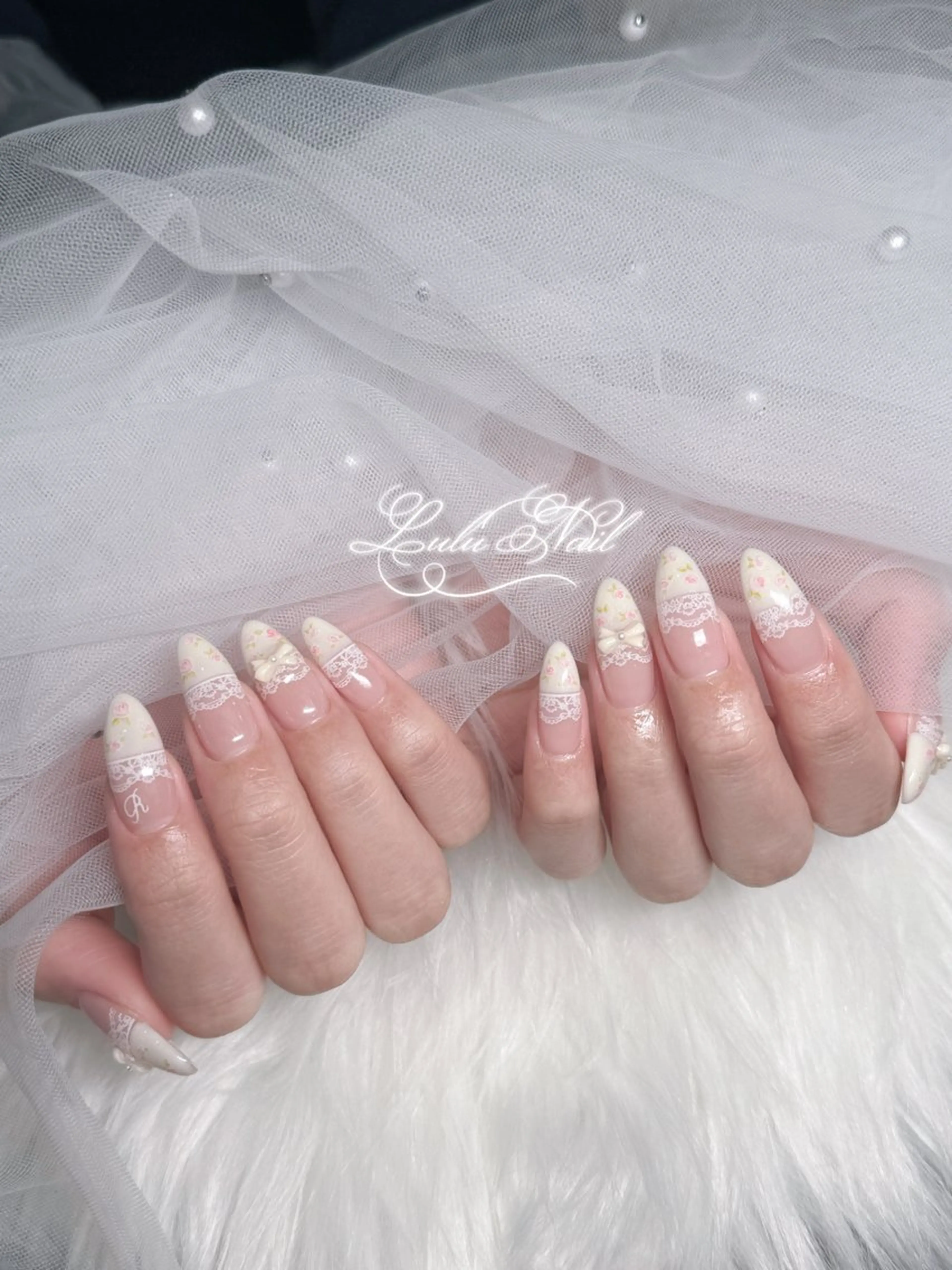 ネイル ハンドネイル Lulu Nail 🫧ユユのネイルデザイン