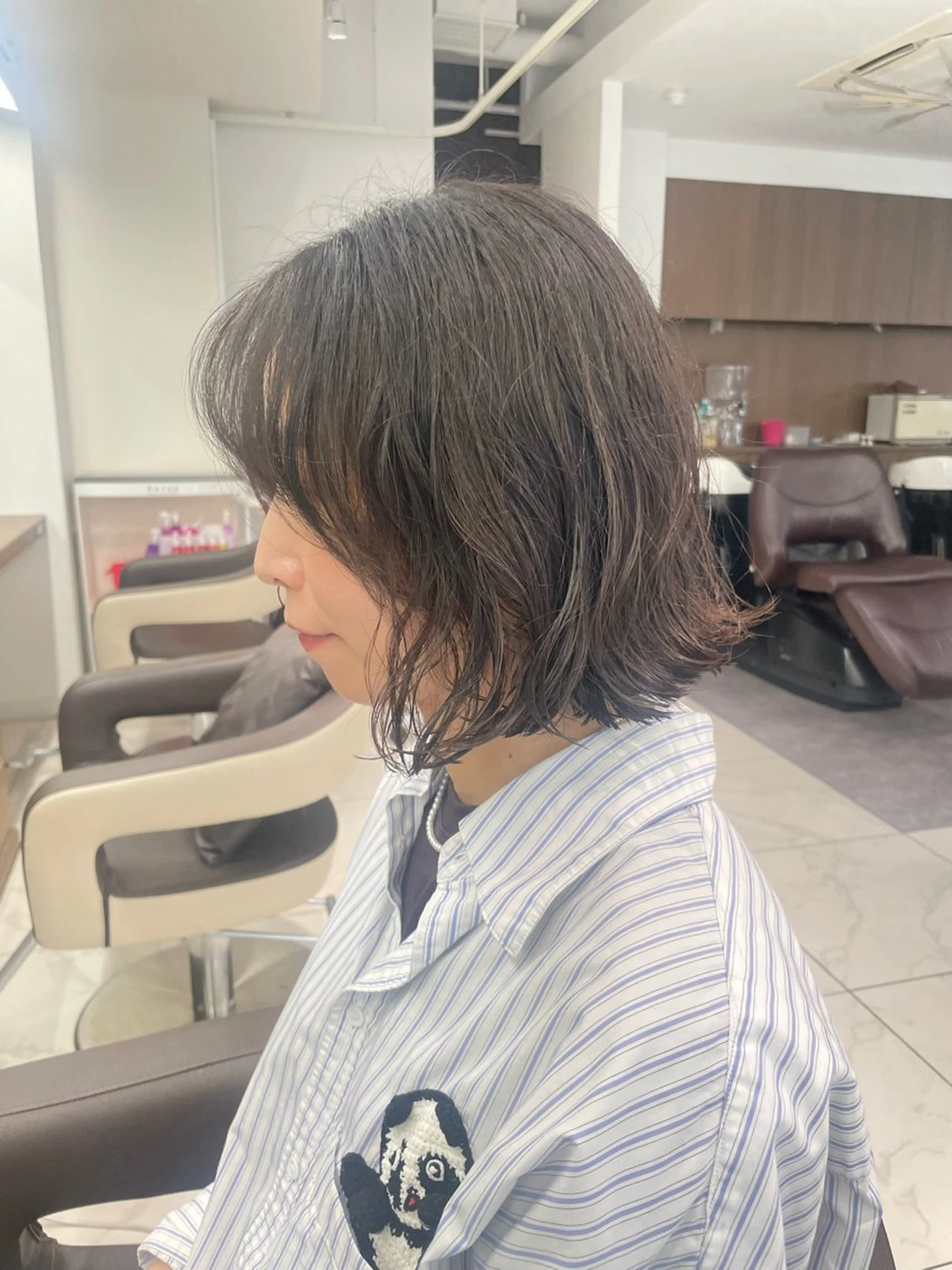 🤍今流行りで可愛いボブパーマ🤍の写真