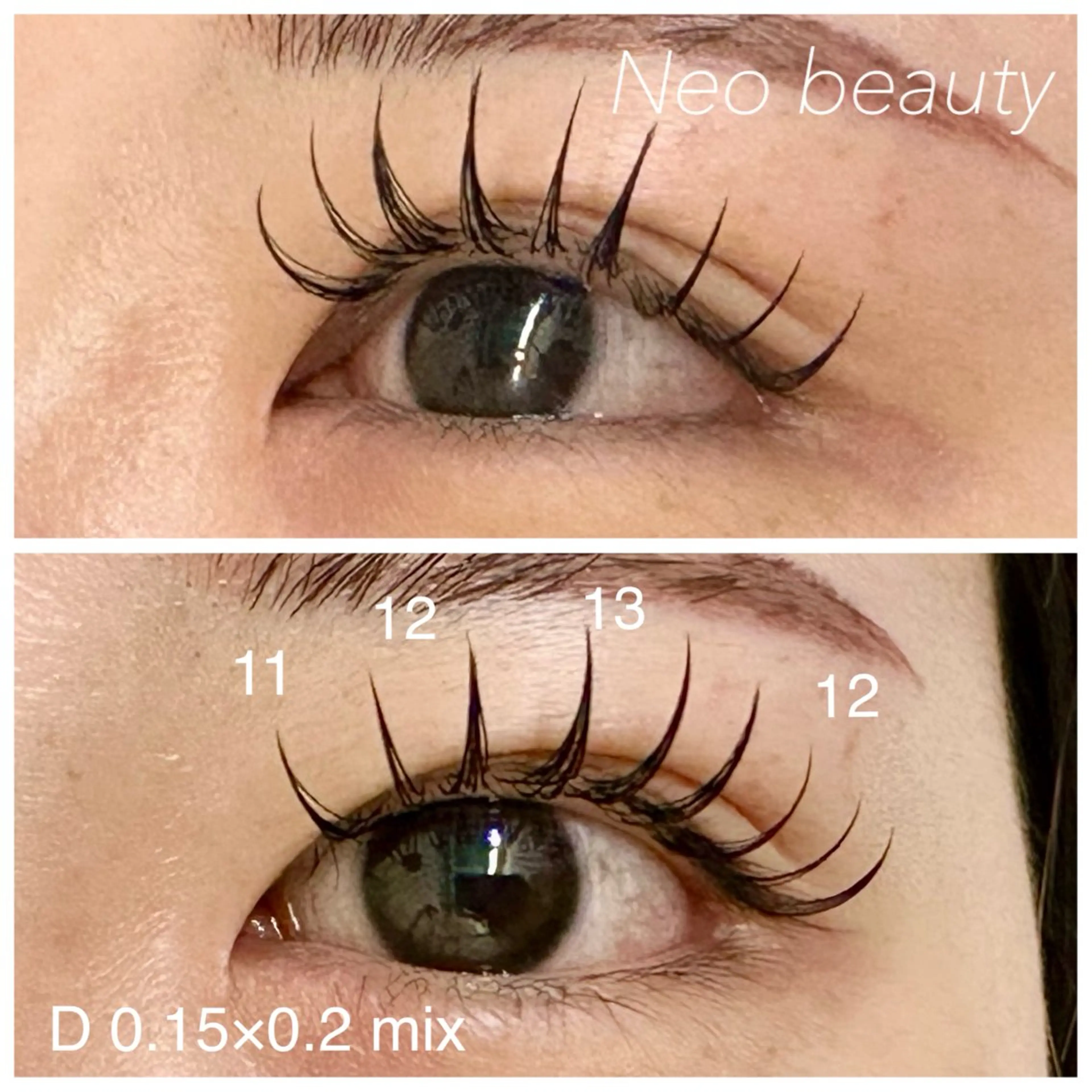 マツエク・マツパ Eyelash Nailsalon Neo beauty【ネオビューティー】上本町店所属・Neo beautyのマツエク・マツパデザイン