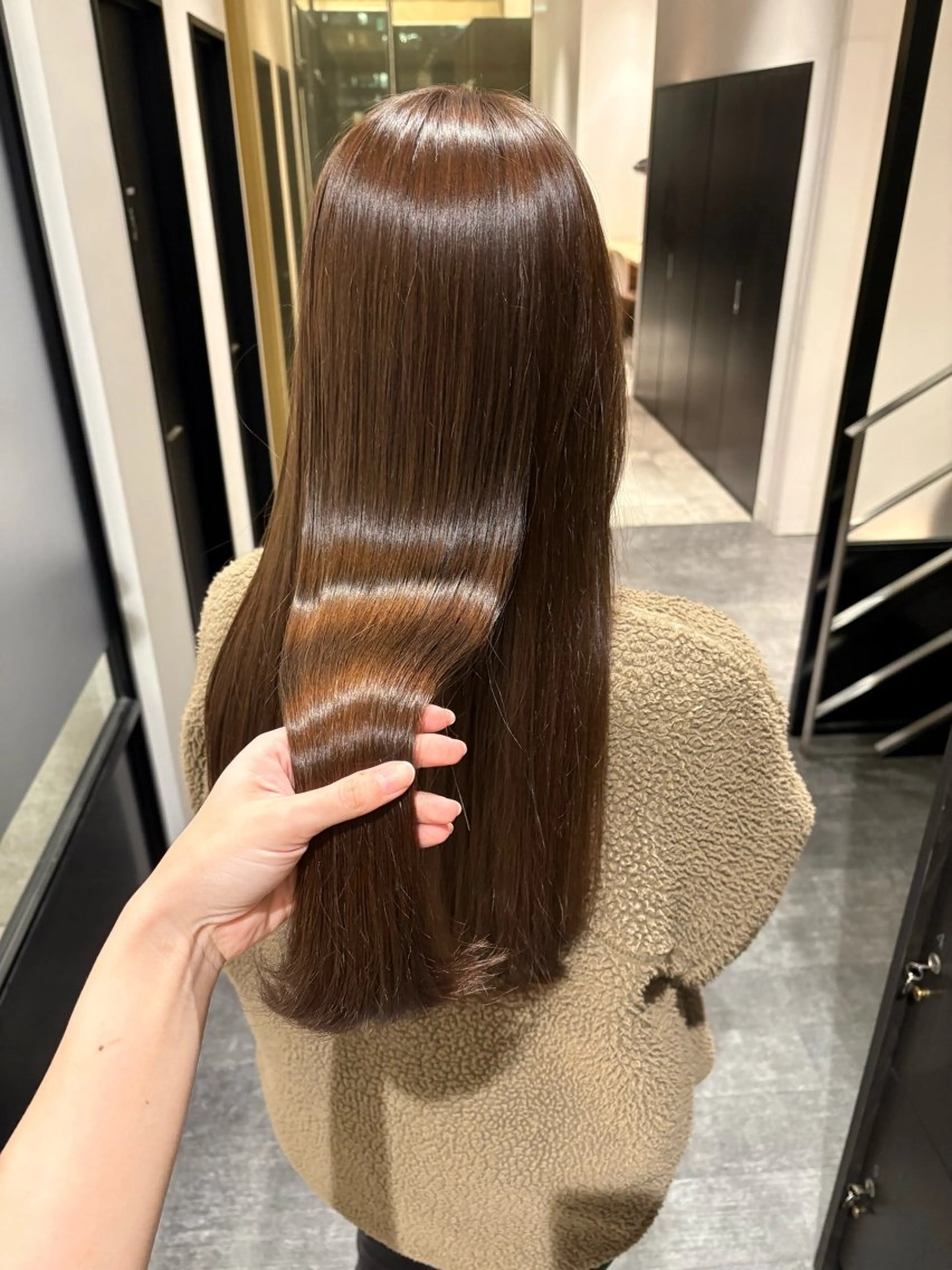 ロング カラー 透明感カラー ヘアカラー トリートメント mao ｜ 柔らか艶カラー🫧のヘアスタイル