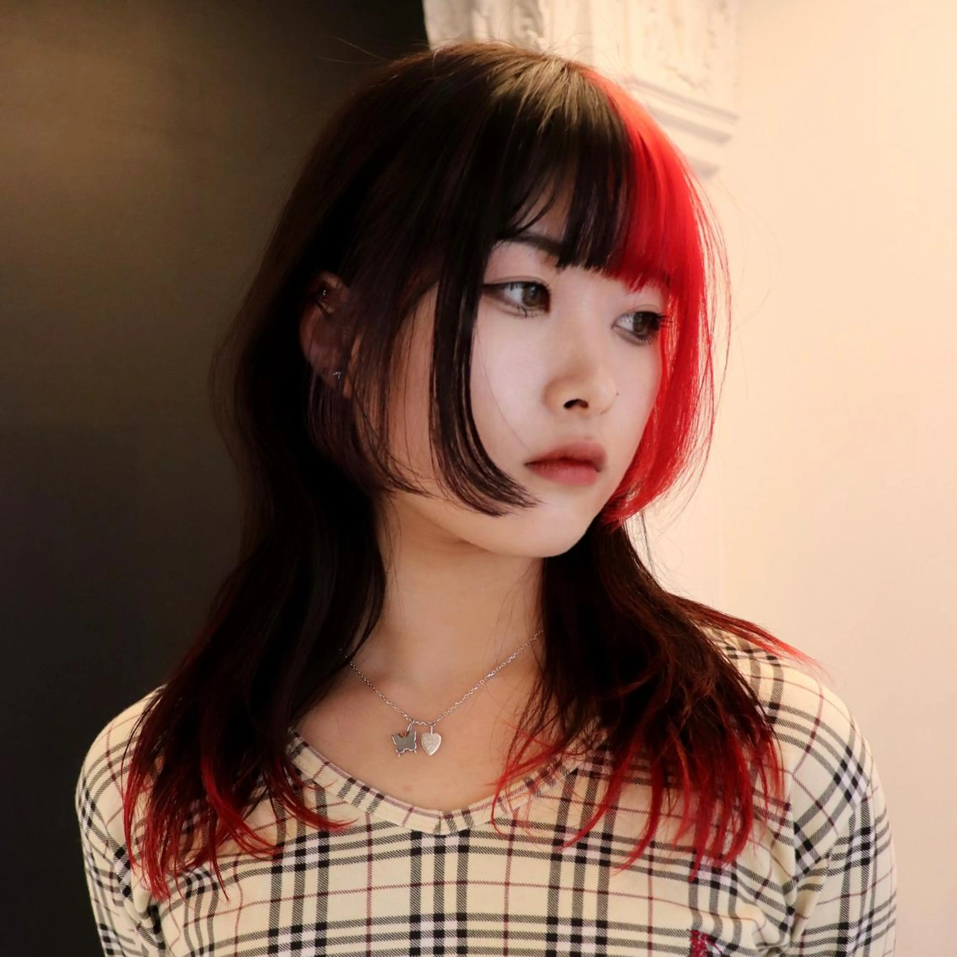 ミディアム カラー ヘアアレンジ ✰︎ MiｰMi ✰︎のヘアスタイル