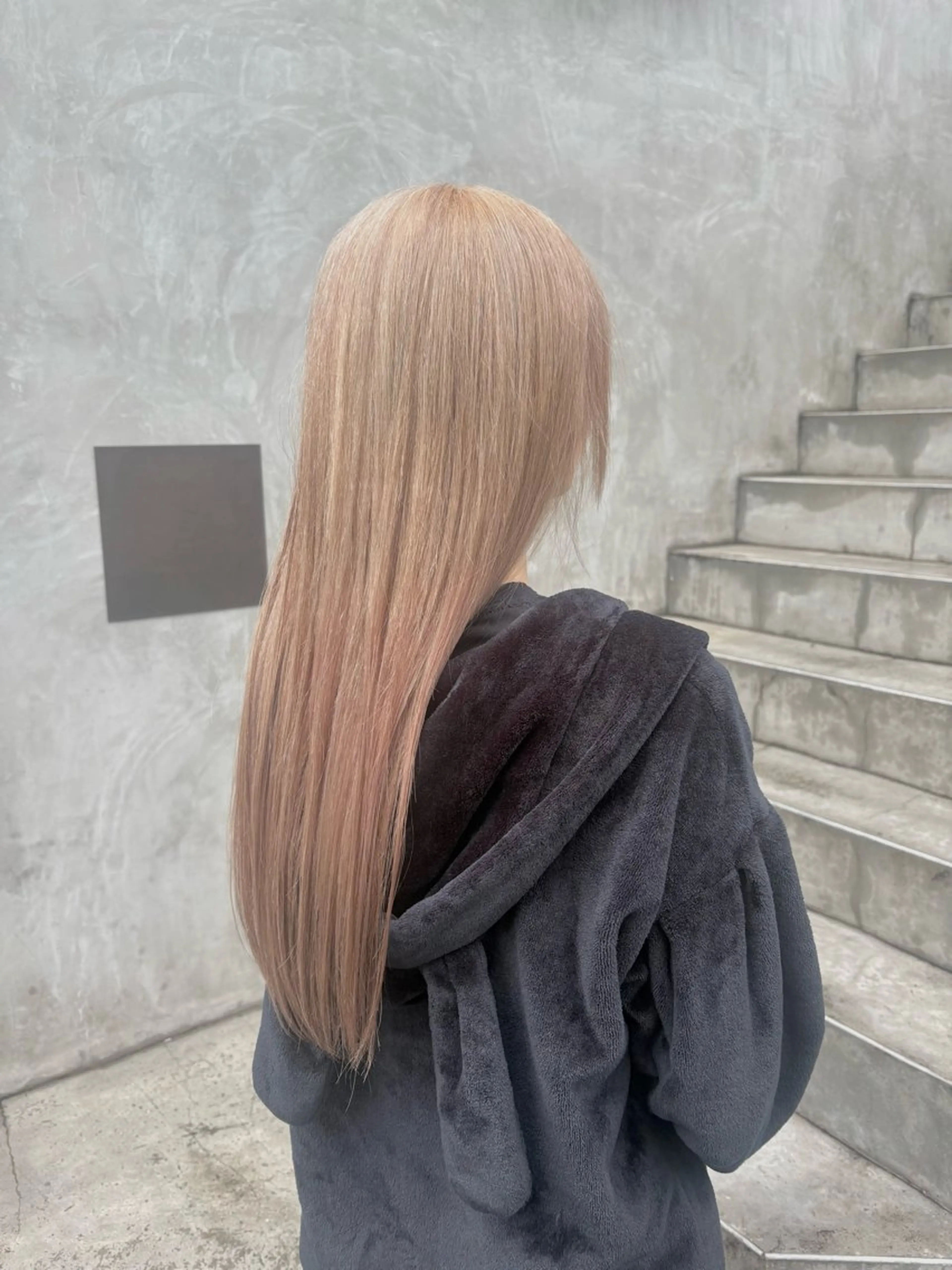 ロング カラー ヘアカラー JuJu (orange)のマツエク・マツパデザイン
