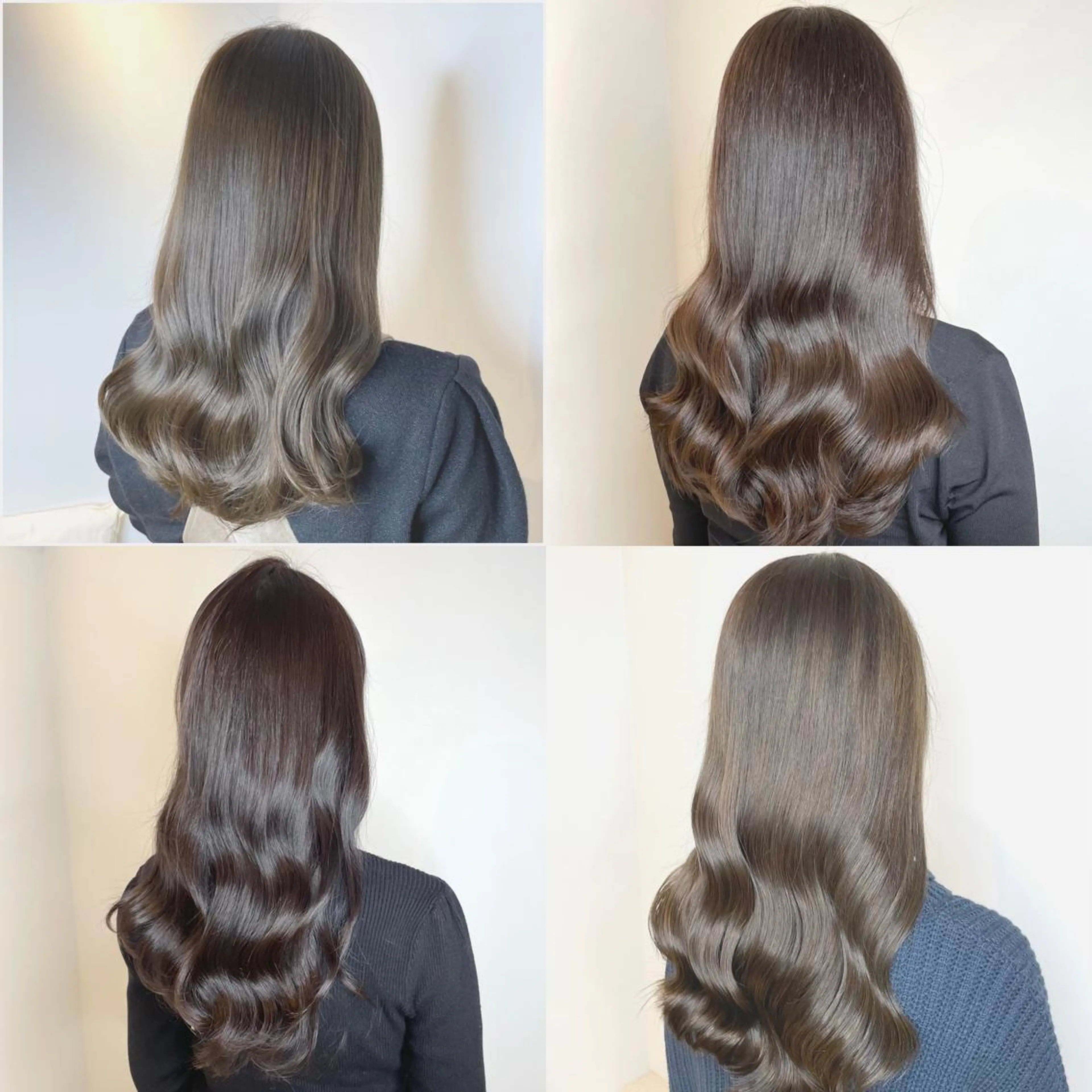 ロング カラー シンカ 表参道のヘアスタイル