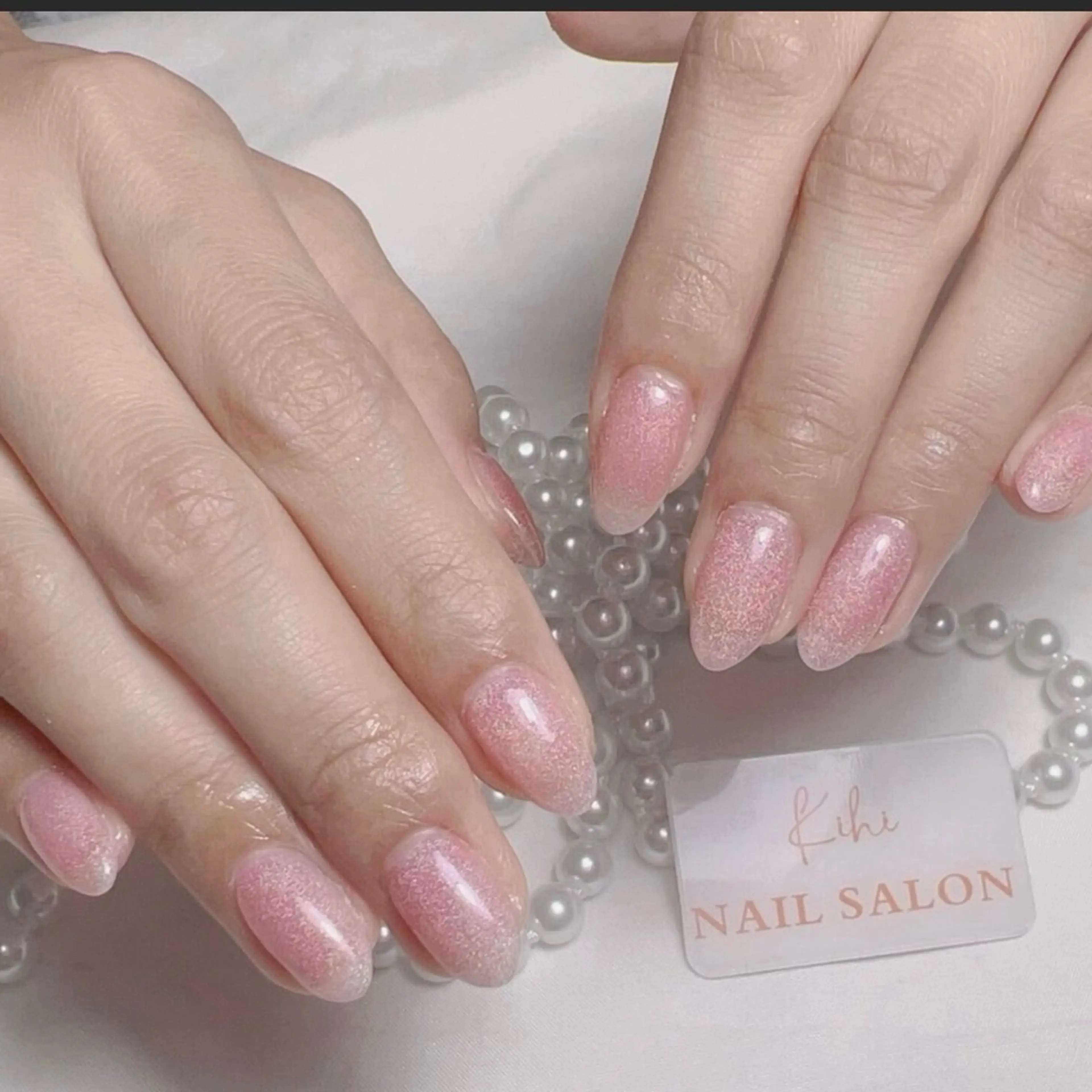 ネイル アートネイル フレンチネイル ジェルネイル グラデーション 韓国ネイル ハンドネイル ハンドケア さくら💮💮 【オフ無料】のネイルデザイン