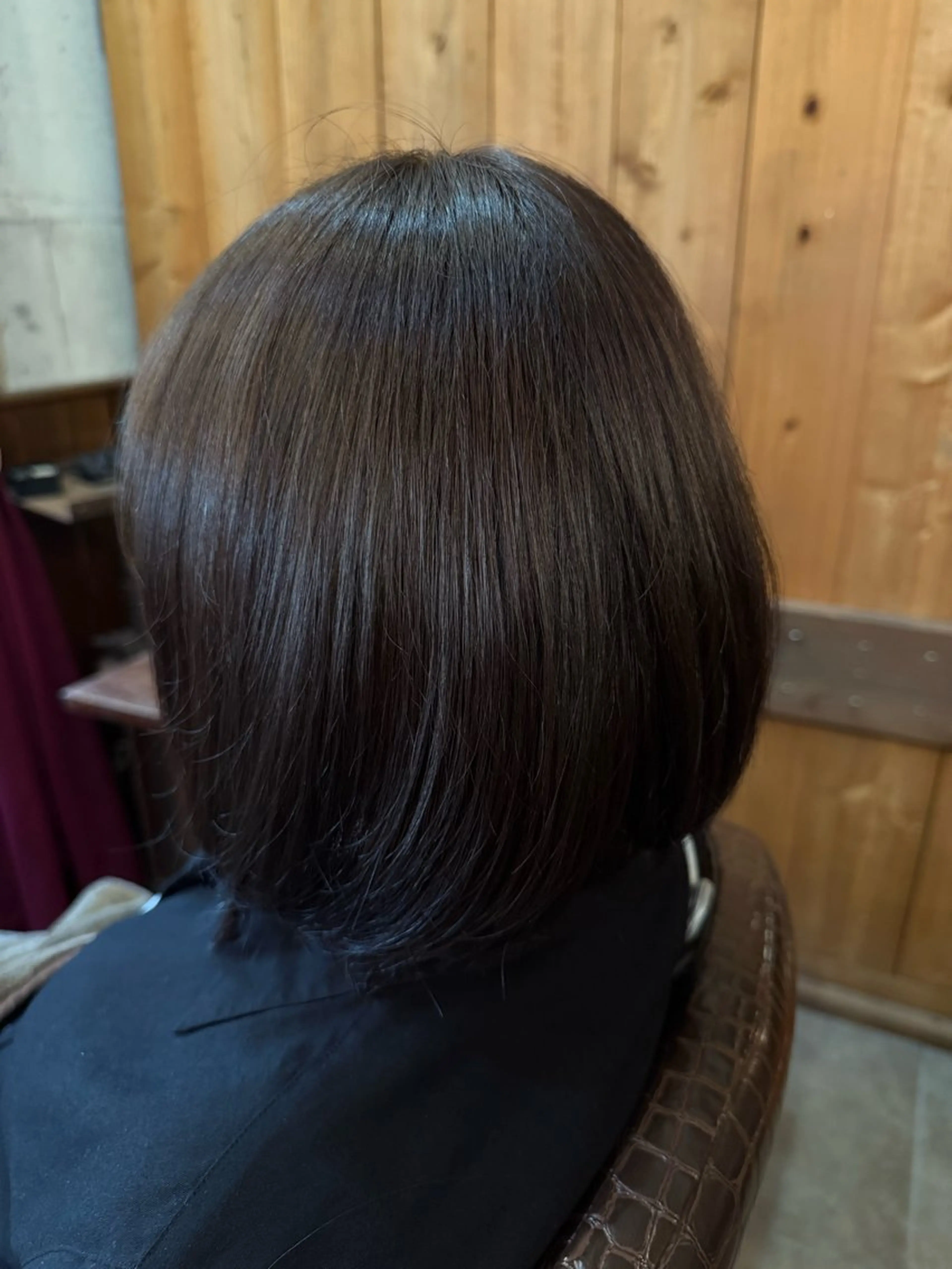 ミディアム ヘアカラー 田場 敬大のヘアスタイル