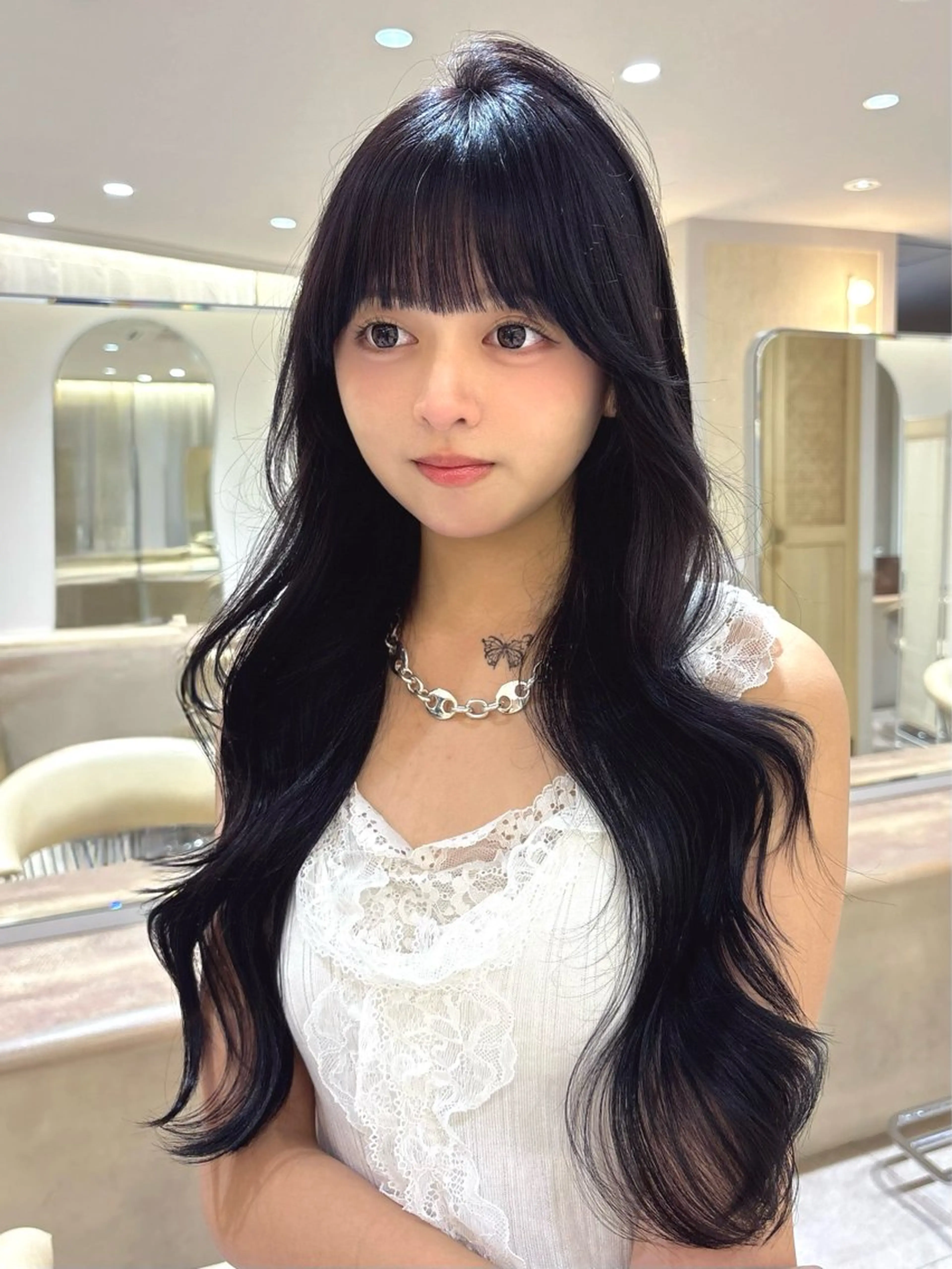 【🩷新規クーポン人気No.2🥈🎀】髪質改善inケアカラー＋カット＋TOKIO超音波トリートメントの写真