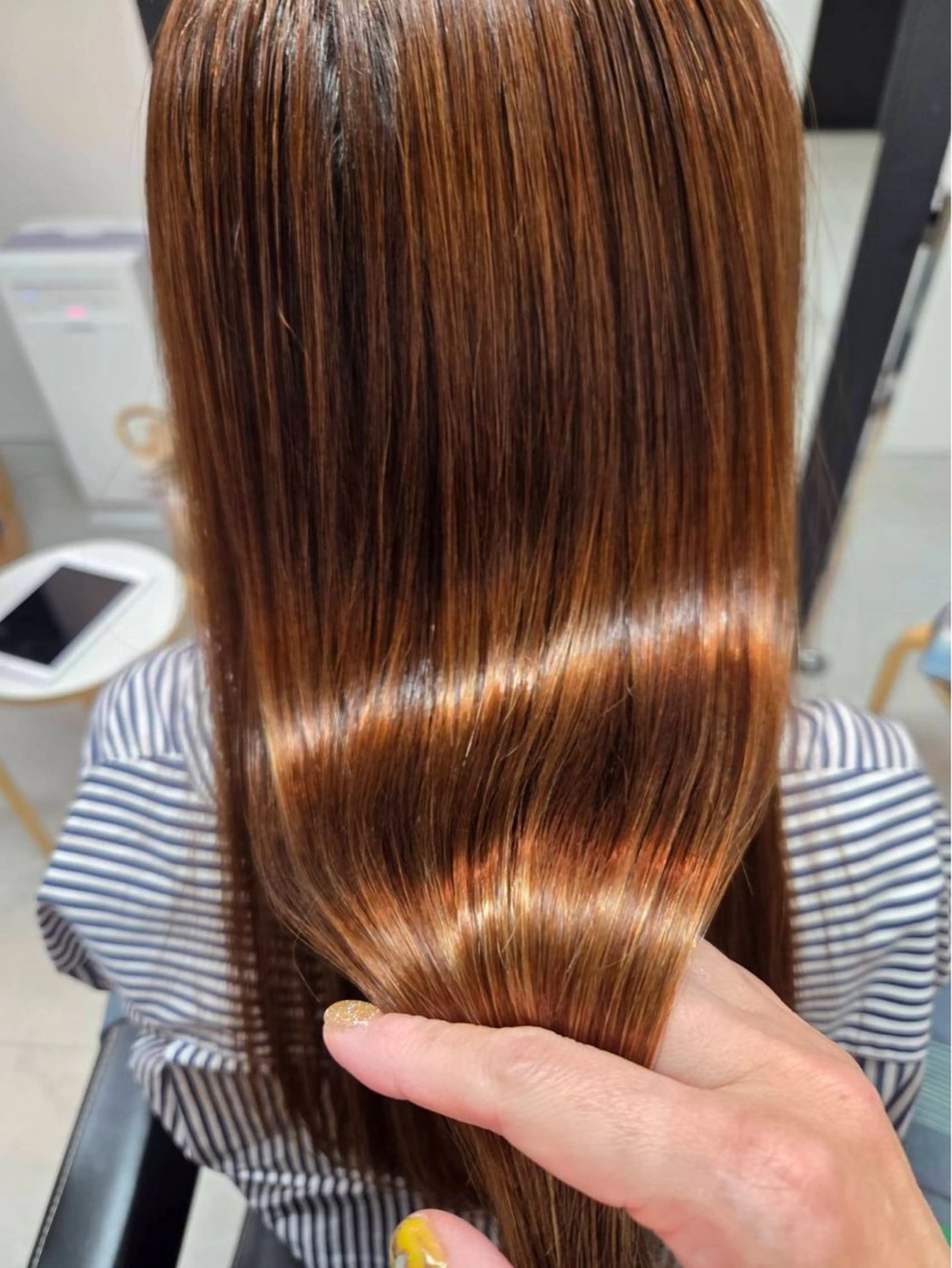 ロング 髪質改善 Kiruca 海野のヘアスタイル