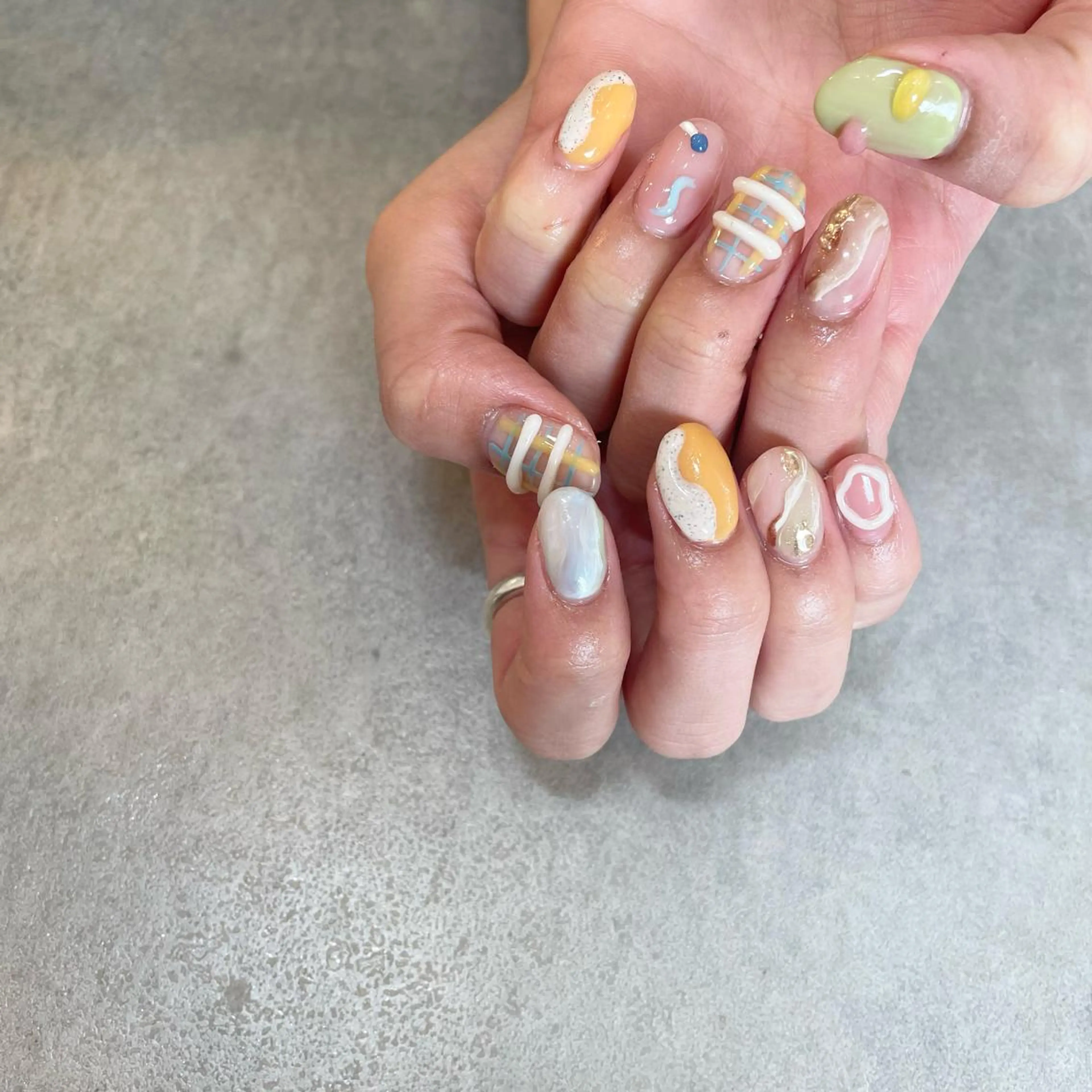 ネイル ぷっくりネイル Nail Salon Gummi.のネイルデザイン