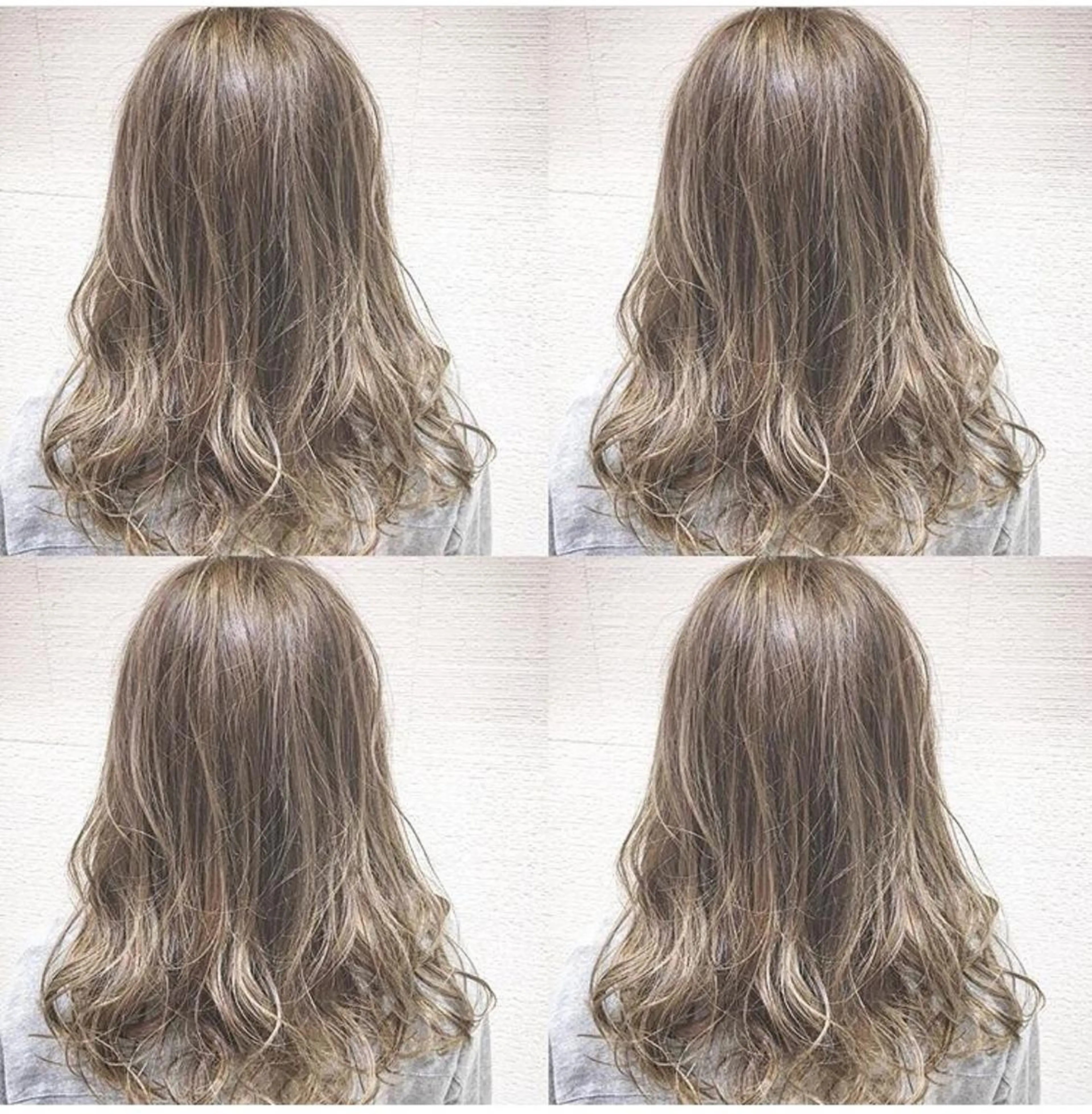 ロング カラー ヘアアレンジ 白髪ぼかしハイライト 茗荷谷駅徒歩2分のヘアスタイル