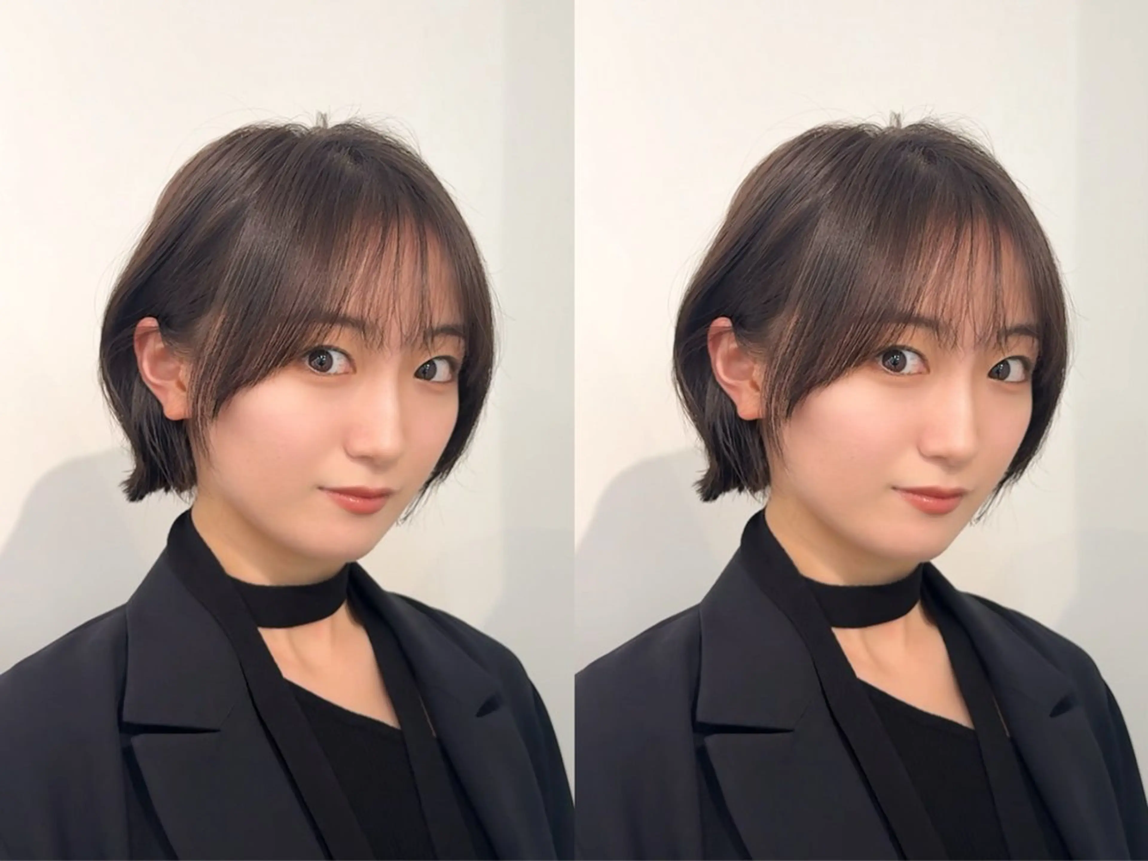 ショート ショート/ボブ レイヤー/チヨノのヘアスタイル