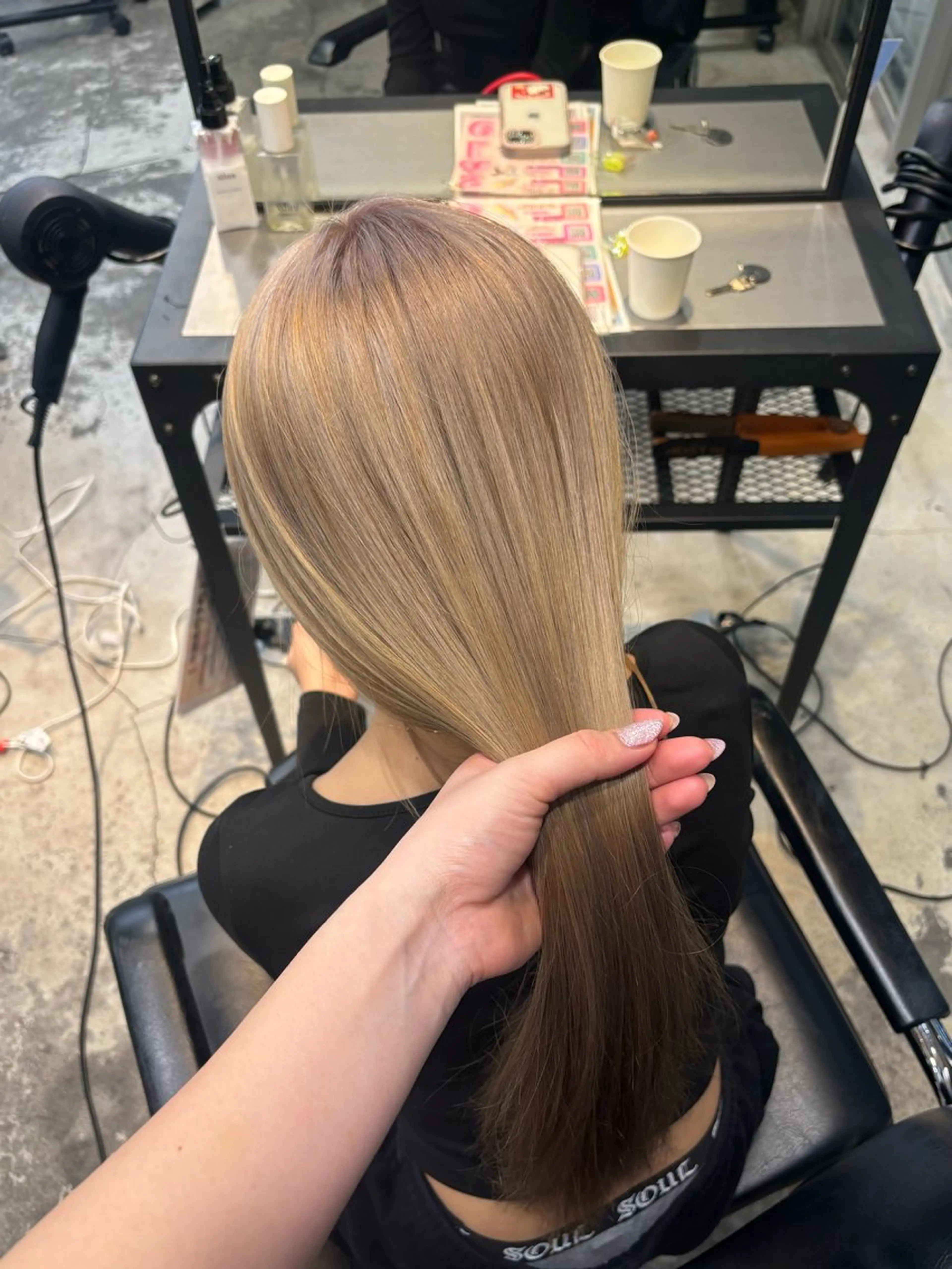 【新規限定】ダブルカラー＋髪質改善トリートメント🎀♡̴⟡.˚の写真