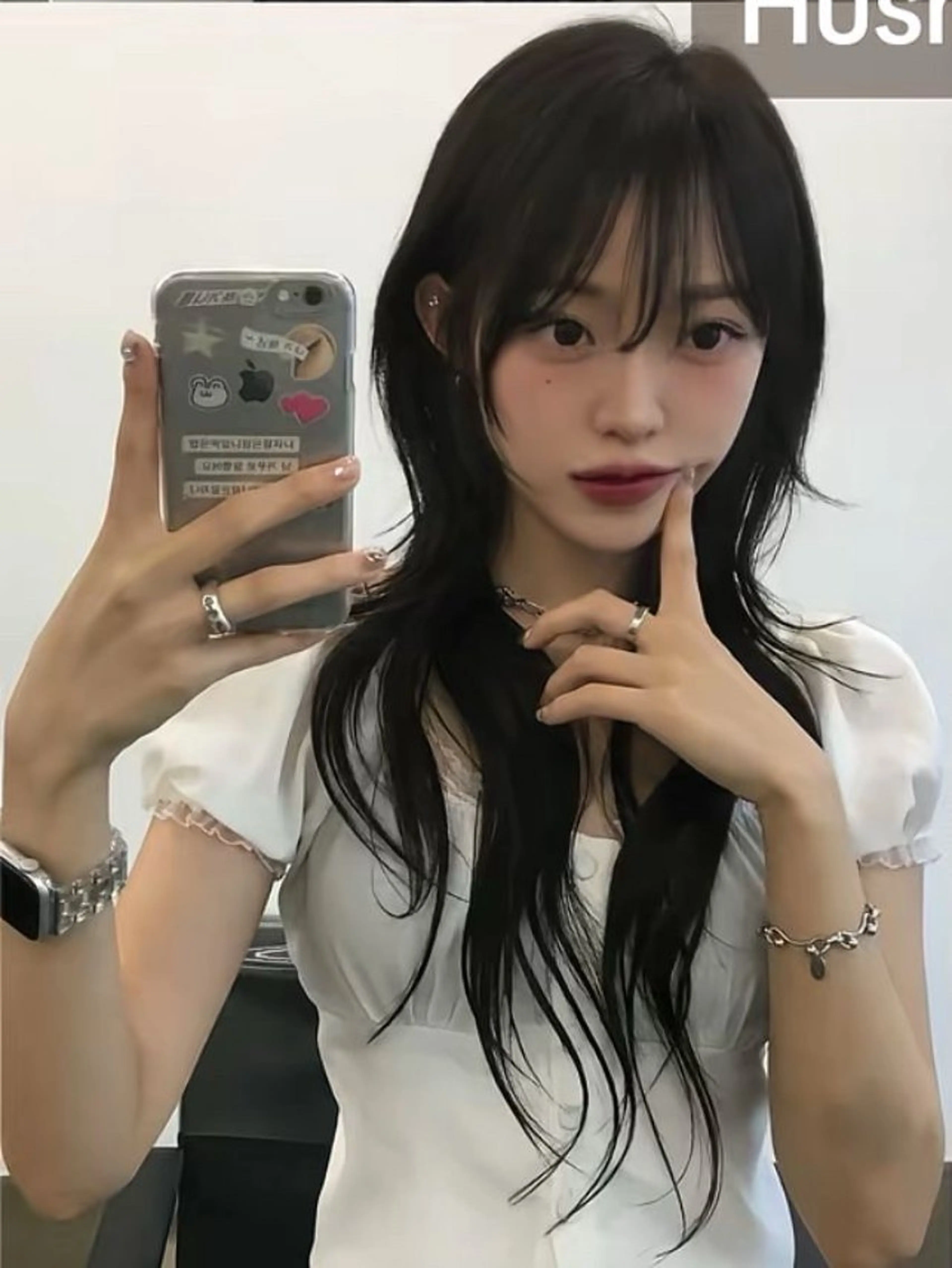 ロング ハッシュカット sliver siki/akariのヘアスタイル