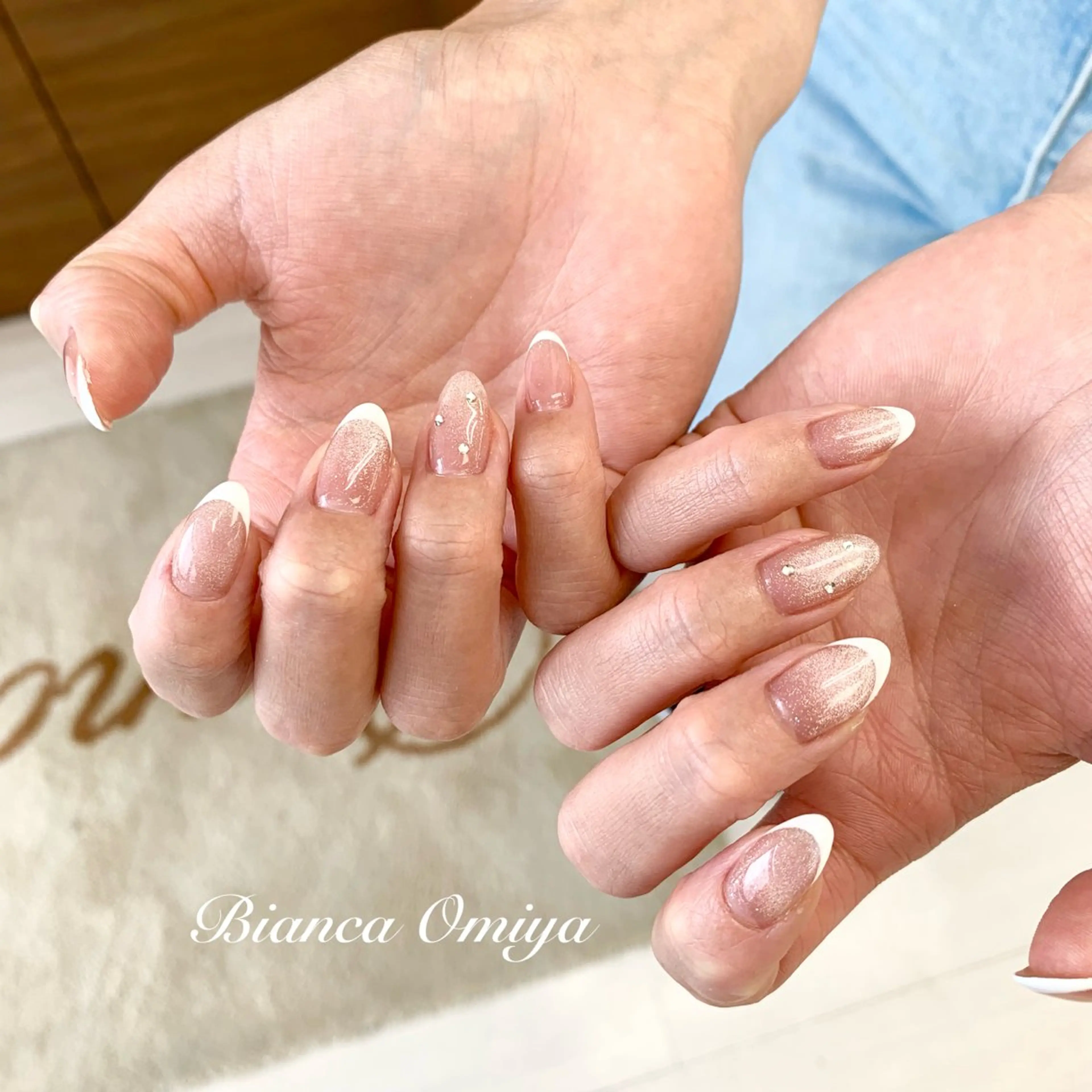 ネイル ハンドネイル Silk by Bianca*森澤のネイルデザイン