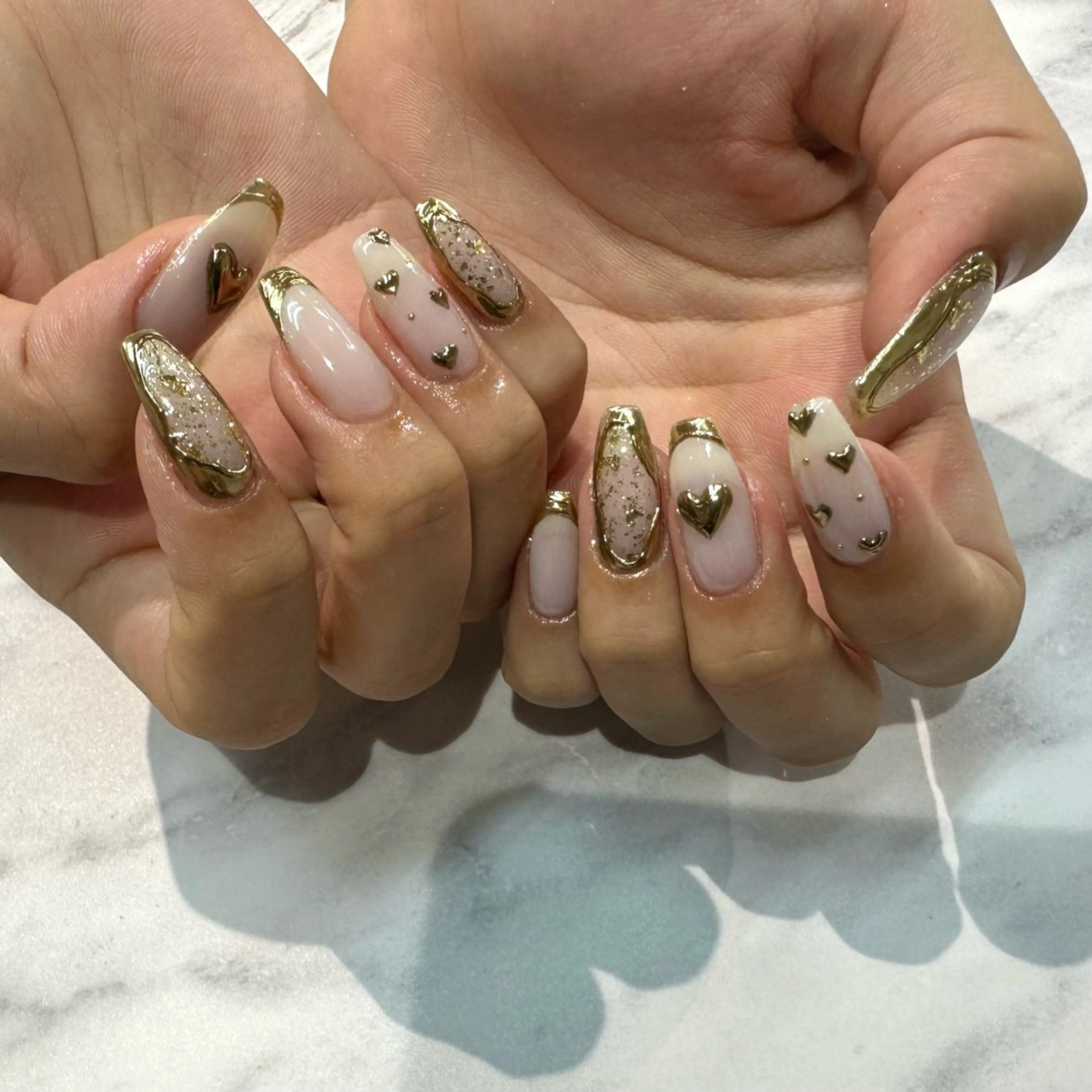 ネイル ハンドネイル Bianca浦和🎀 渋谷のネイルデザイン