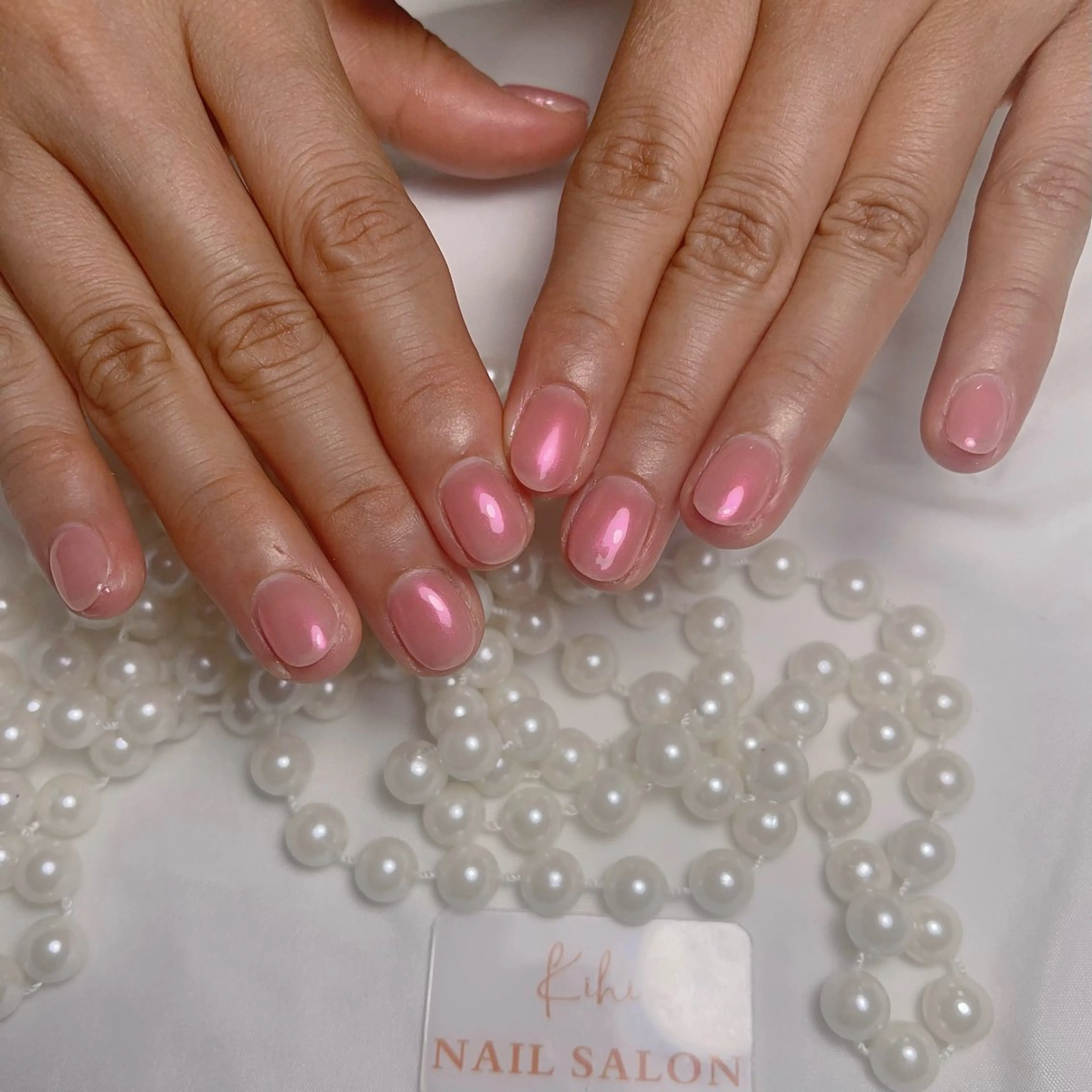 ネイル アートネイル フレンチネイル ジェルネイル グラデーション 韓国ネイル ハンドネイル ハンドケア さくら💮💮 【オフ無料】のネイルデザイン