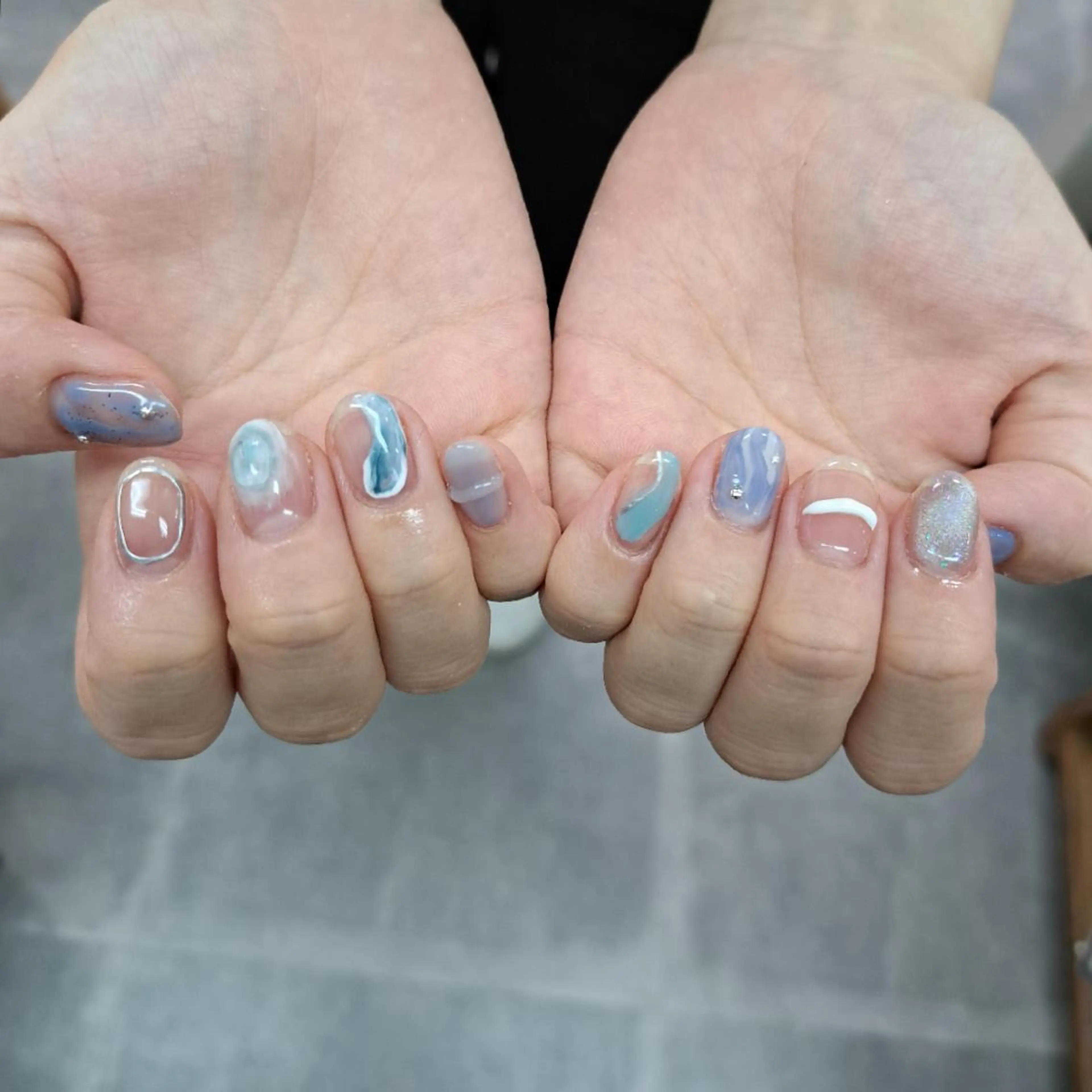 ネイル Nail mood デザイン持ち込みokのネイルデザイン