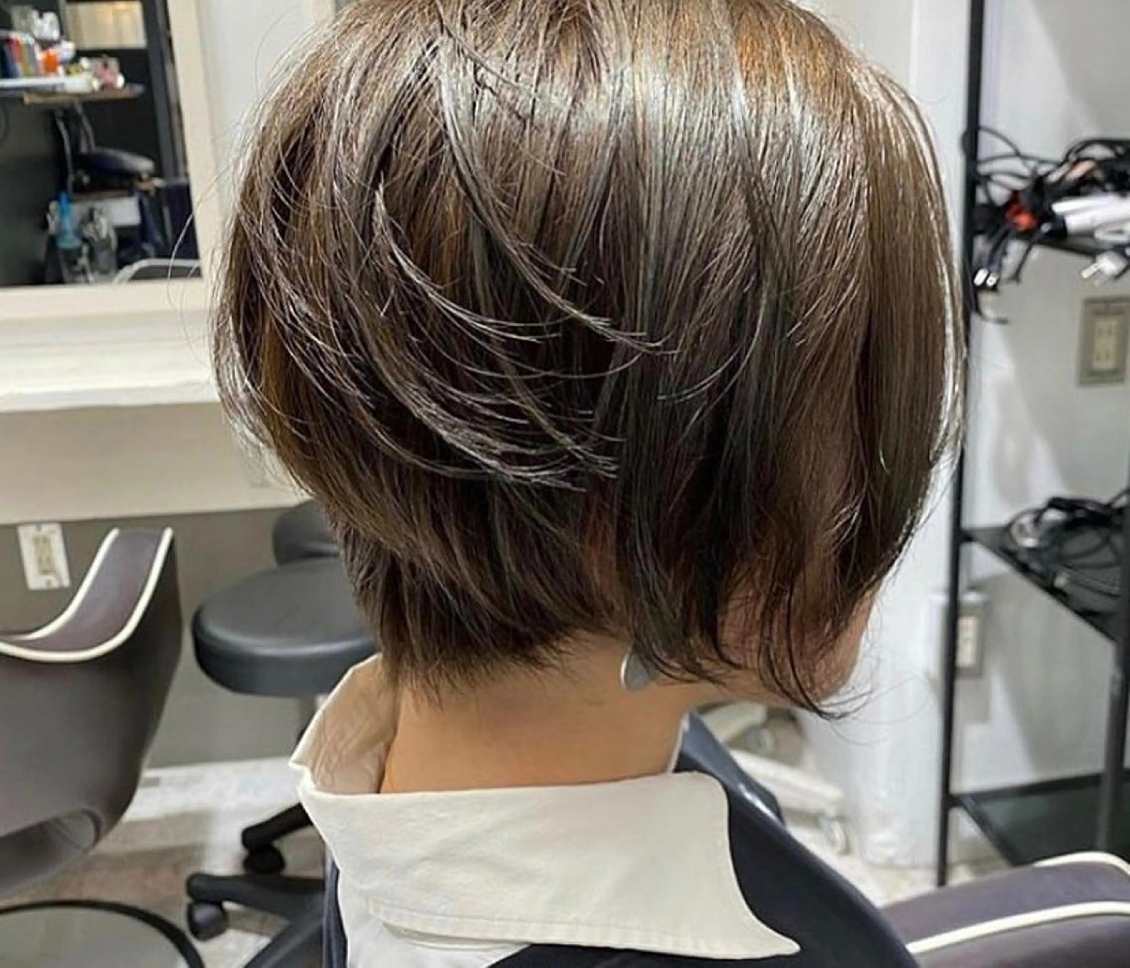 ショート カラー jill by gisel＿奥家のヘアスタイル