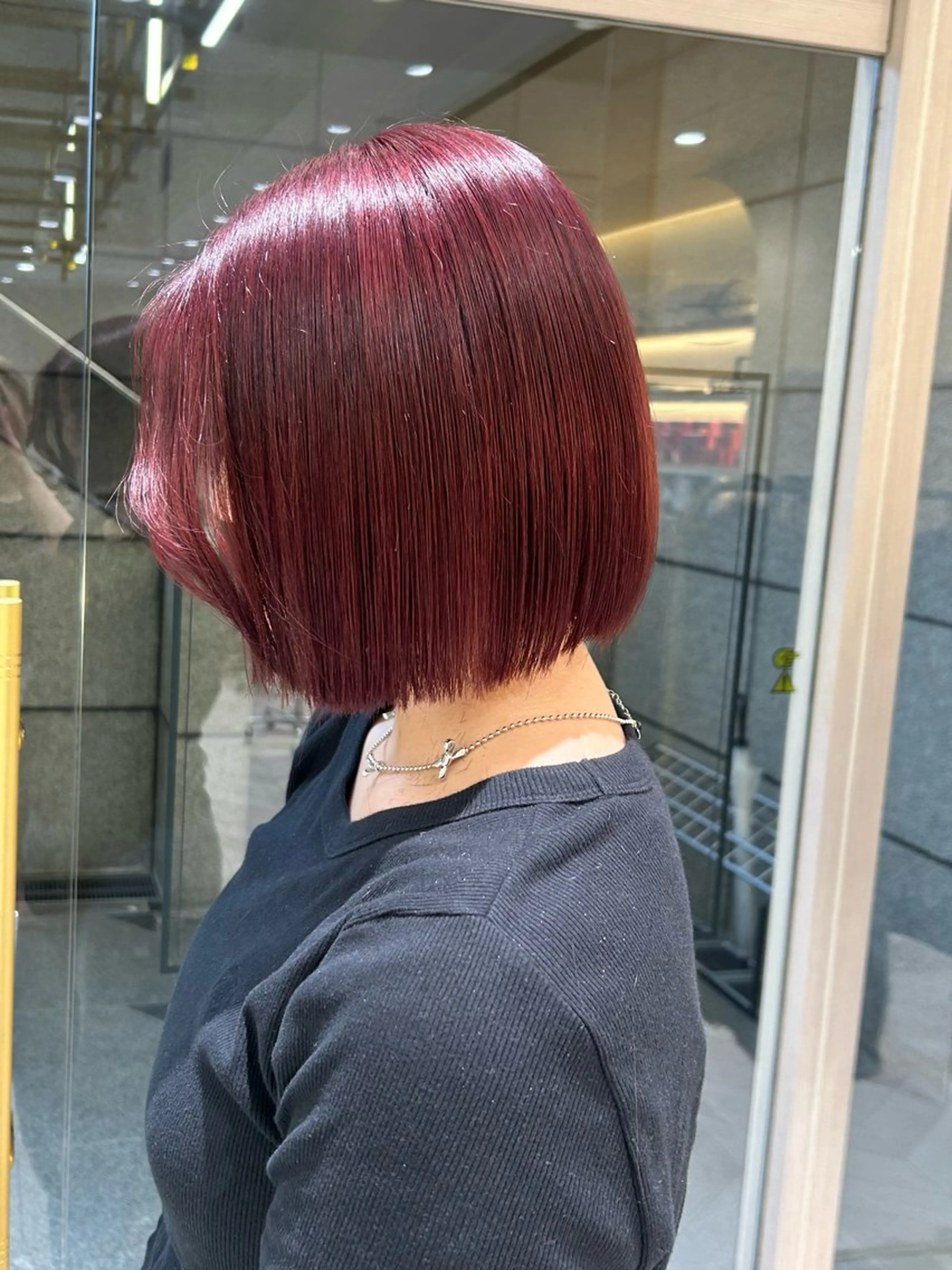 ショート カラー ヘアカラー 🇰🇷レイヤー/ト レンドまつげ🎀ミキのマツエク・マツパデザイン