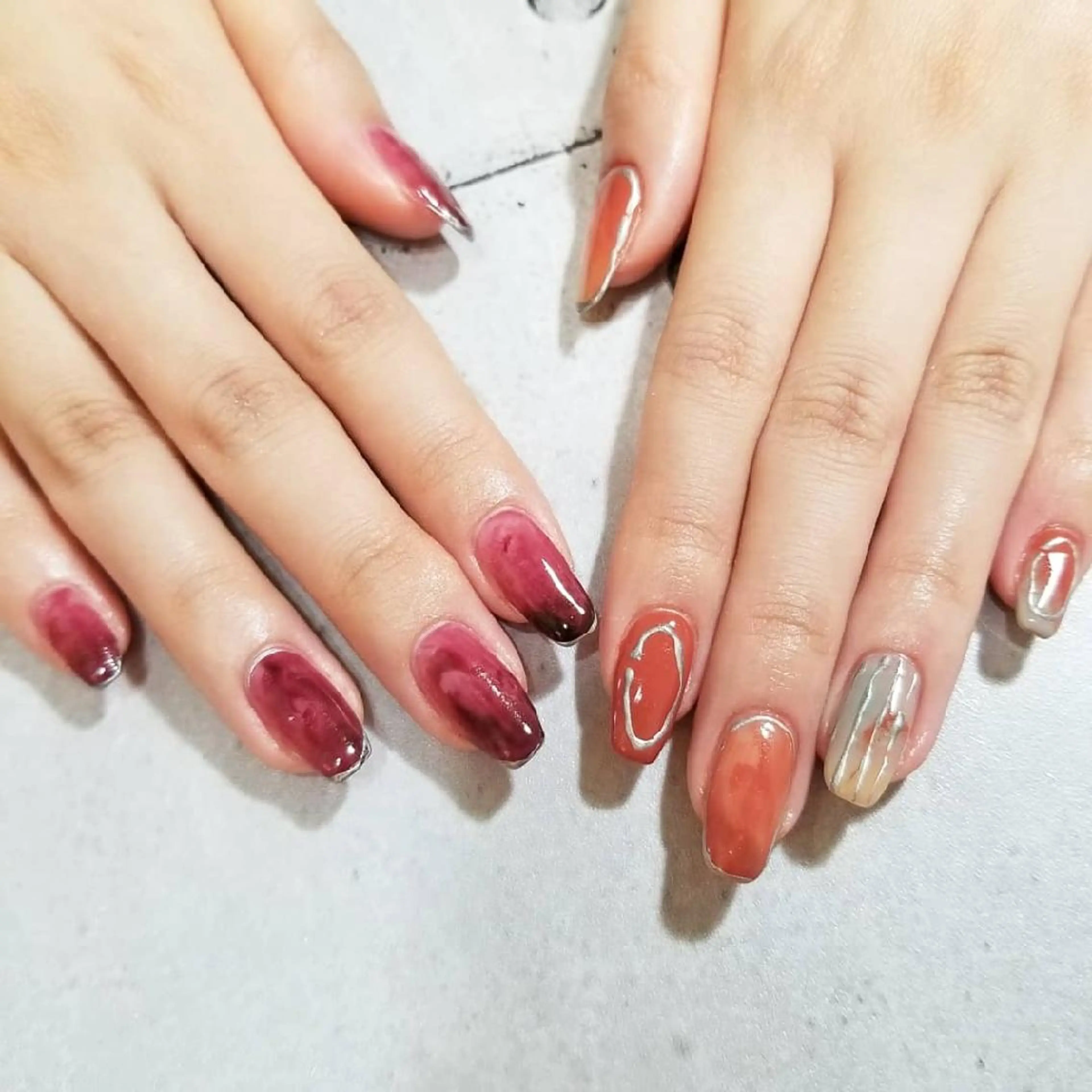 ネイル nijiiro🌈 サトウのネイルデザイン