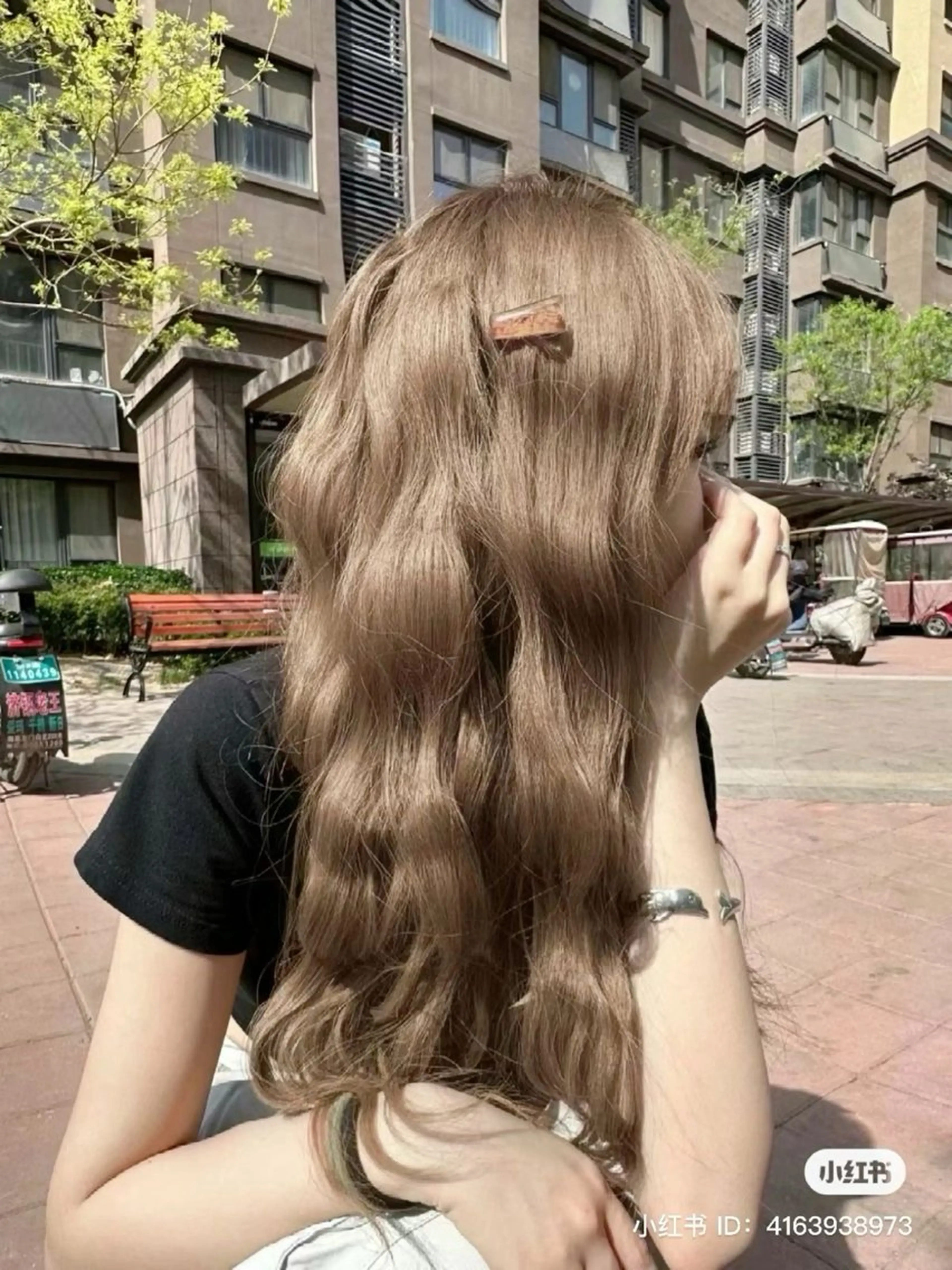 ロング カラー 🎀暖色/ラベンダー /paru🤍のヘアスタイル