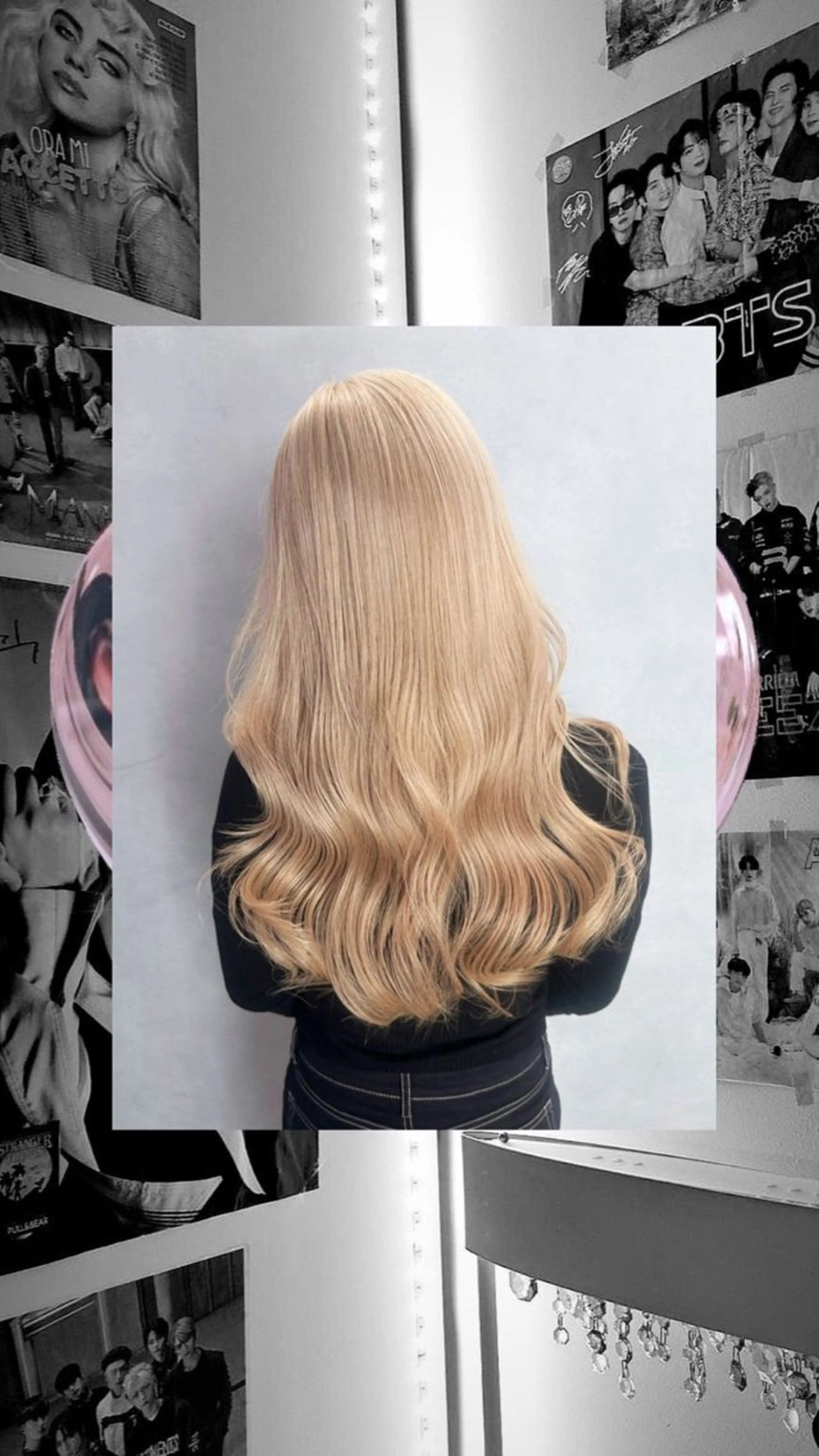 カラー ALBUM銀座店所属・池袋/ブリーチ 韓国🎀あやか🎀のヘアスタイル