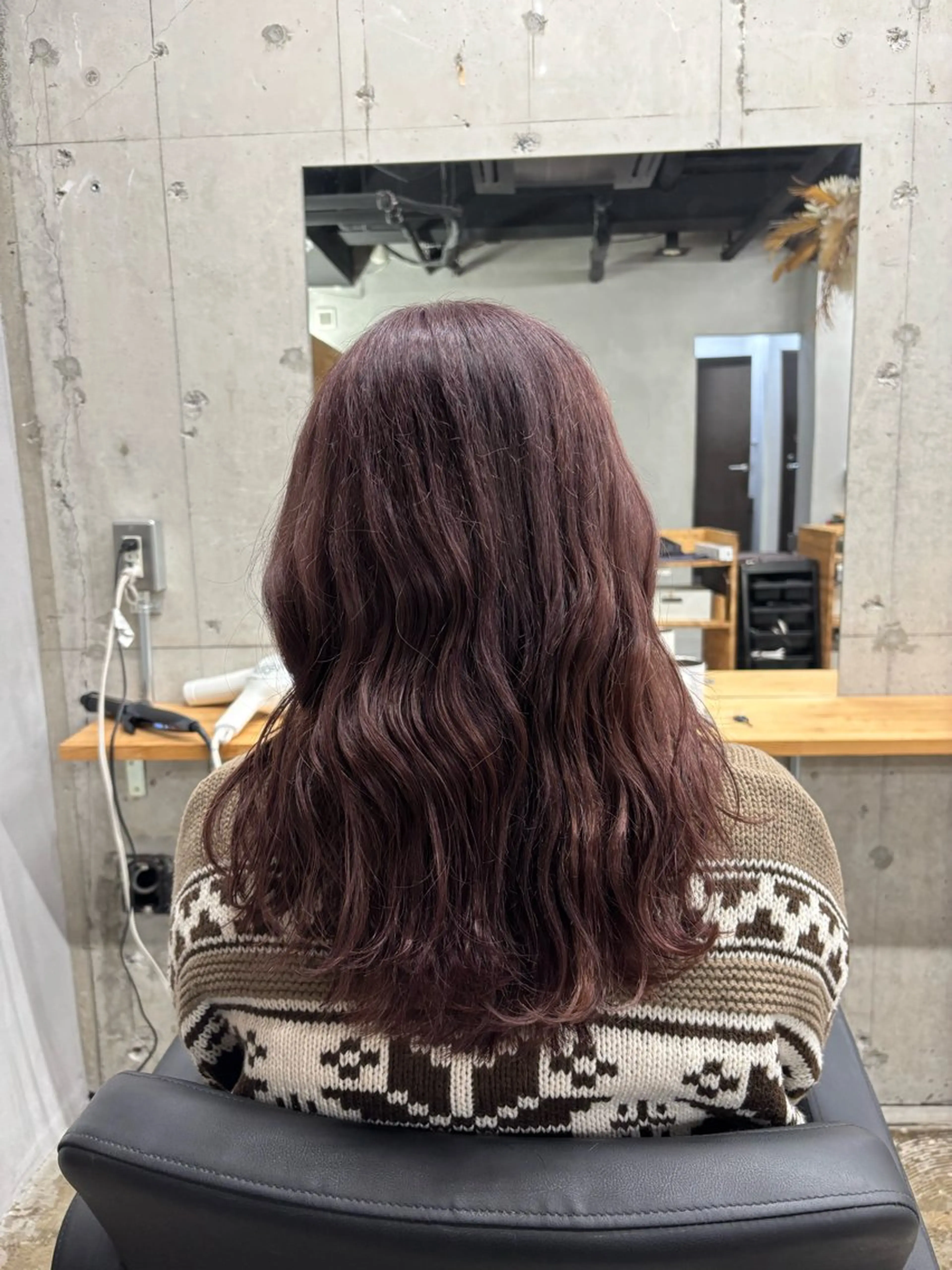 セミロング カラー mono / Manatoのヘアスタイル