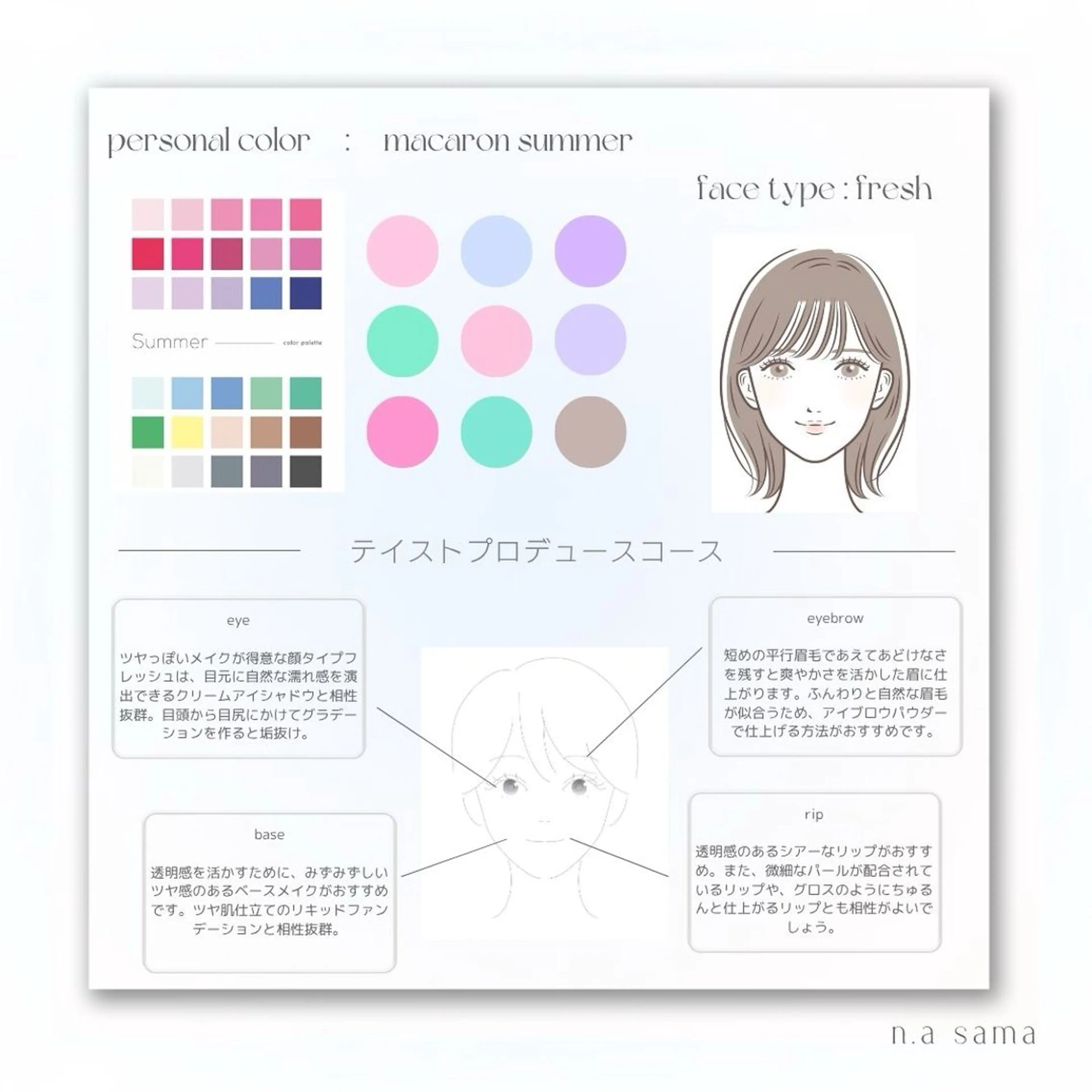 パーソナルカラー診断 骨格診断 顔タイプ診断 yuri | 韓国垢抜け🌙のその他イメージ