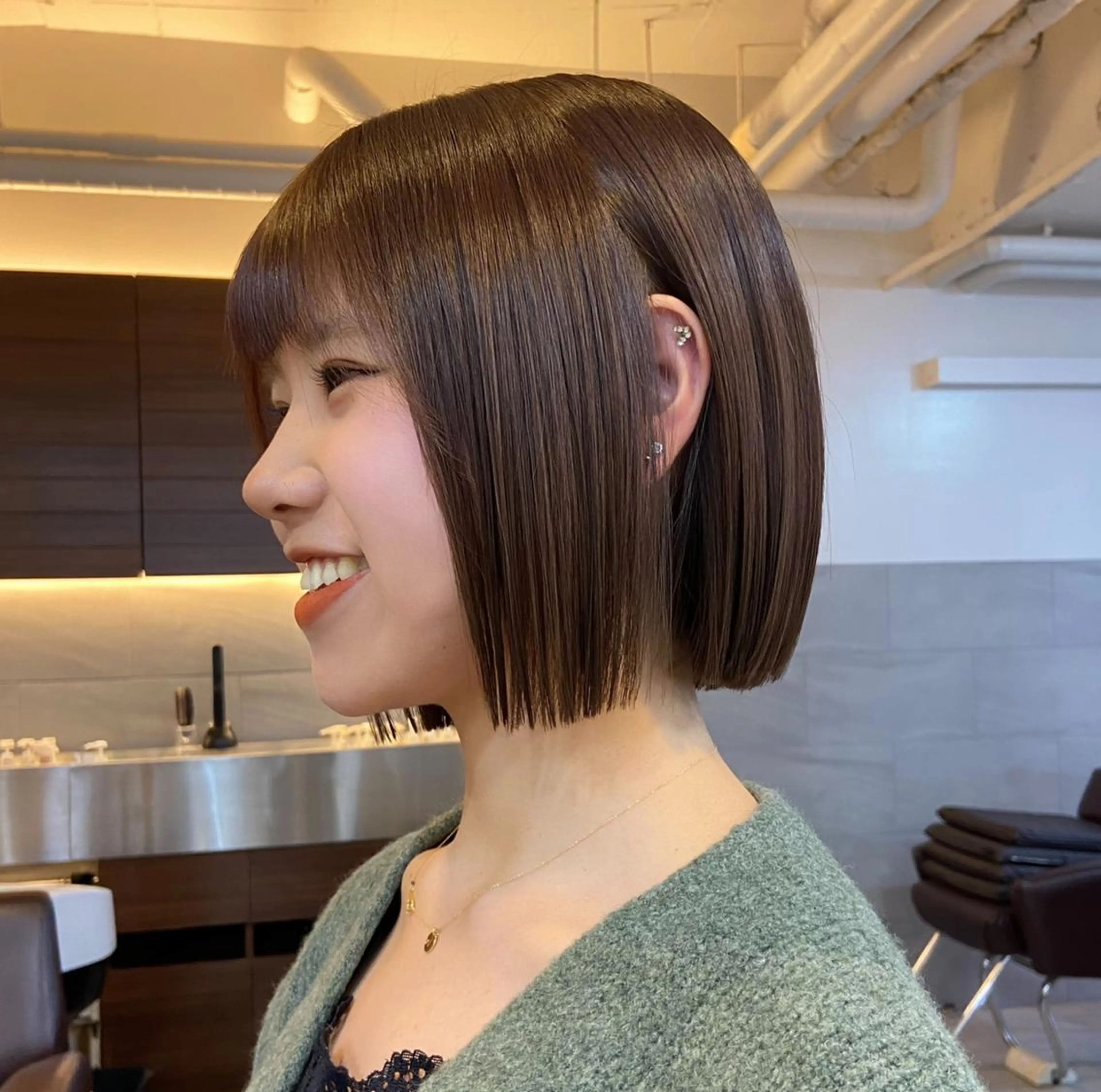 ショート ボブ ◆モデル募集◆波田 圭史/ボブスタイルのヘアスタイル