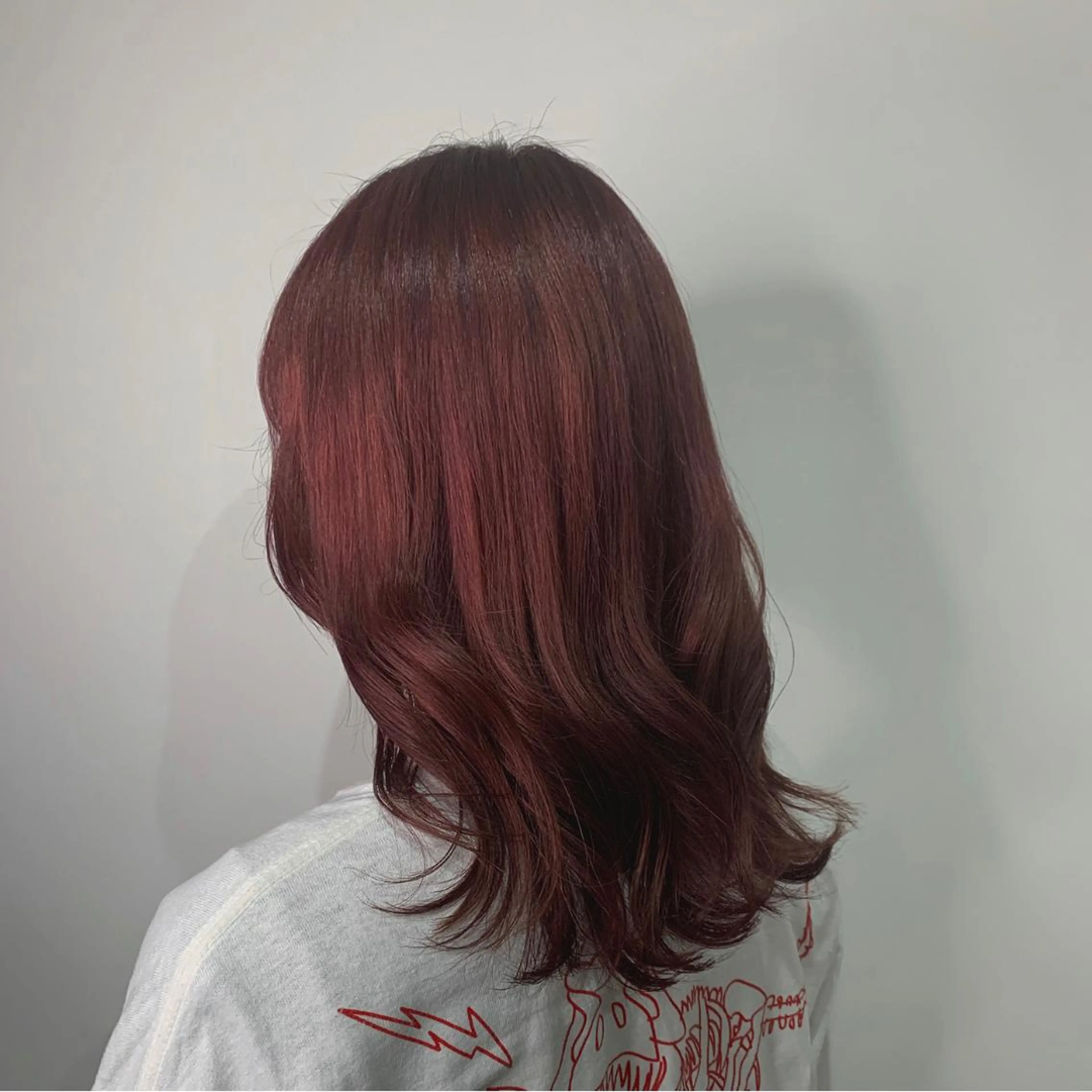 セミロング カラー HARUKA韓国ヘア /Luana梅田のヘアスタイル