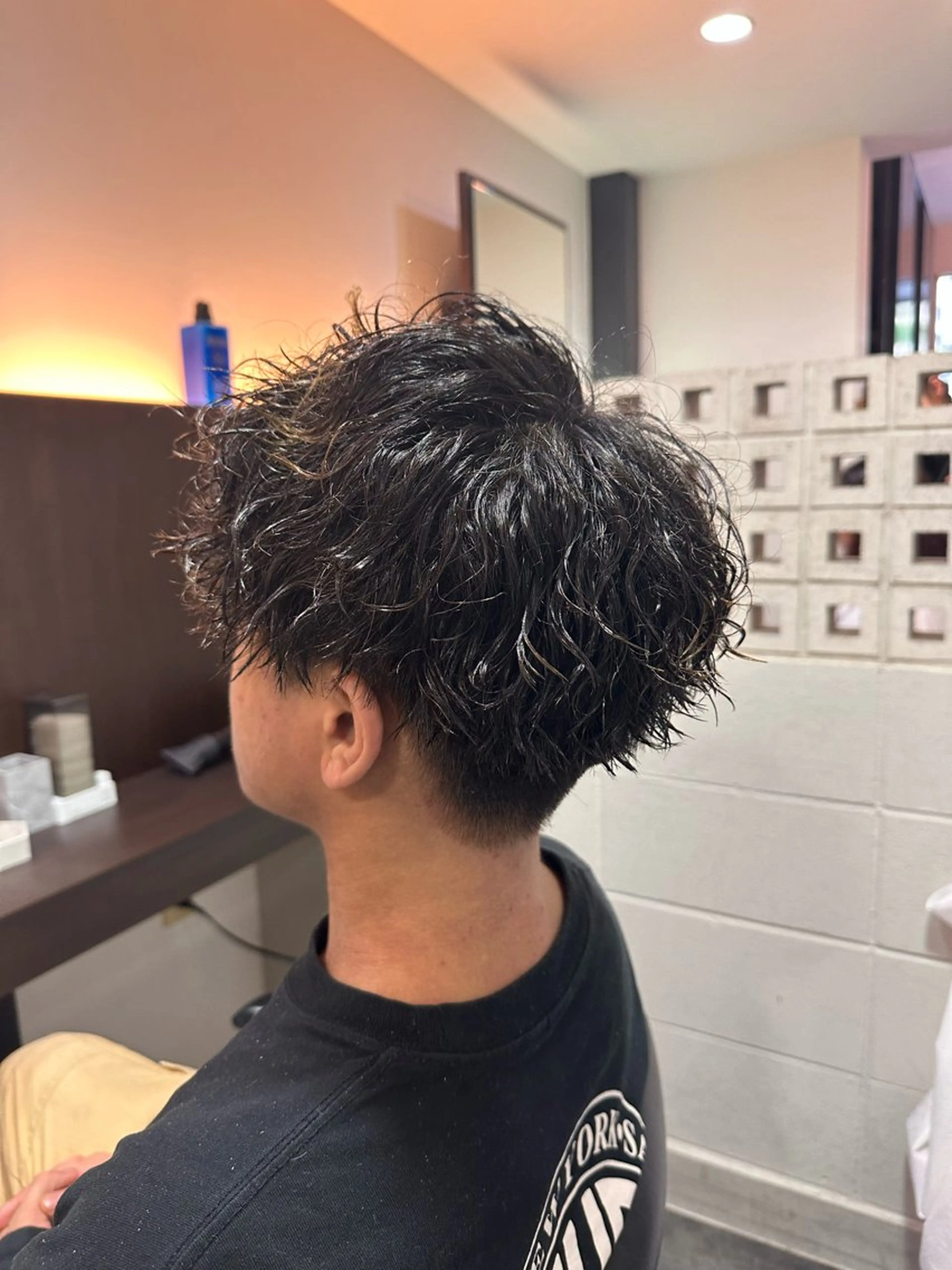 メンズ レイヤー/顔まわり/ 南草津/ゴトウのヘアスタイル