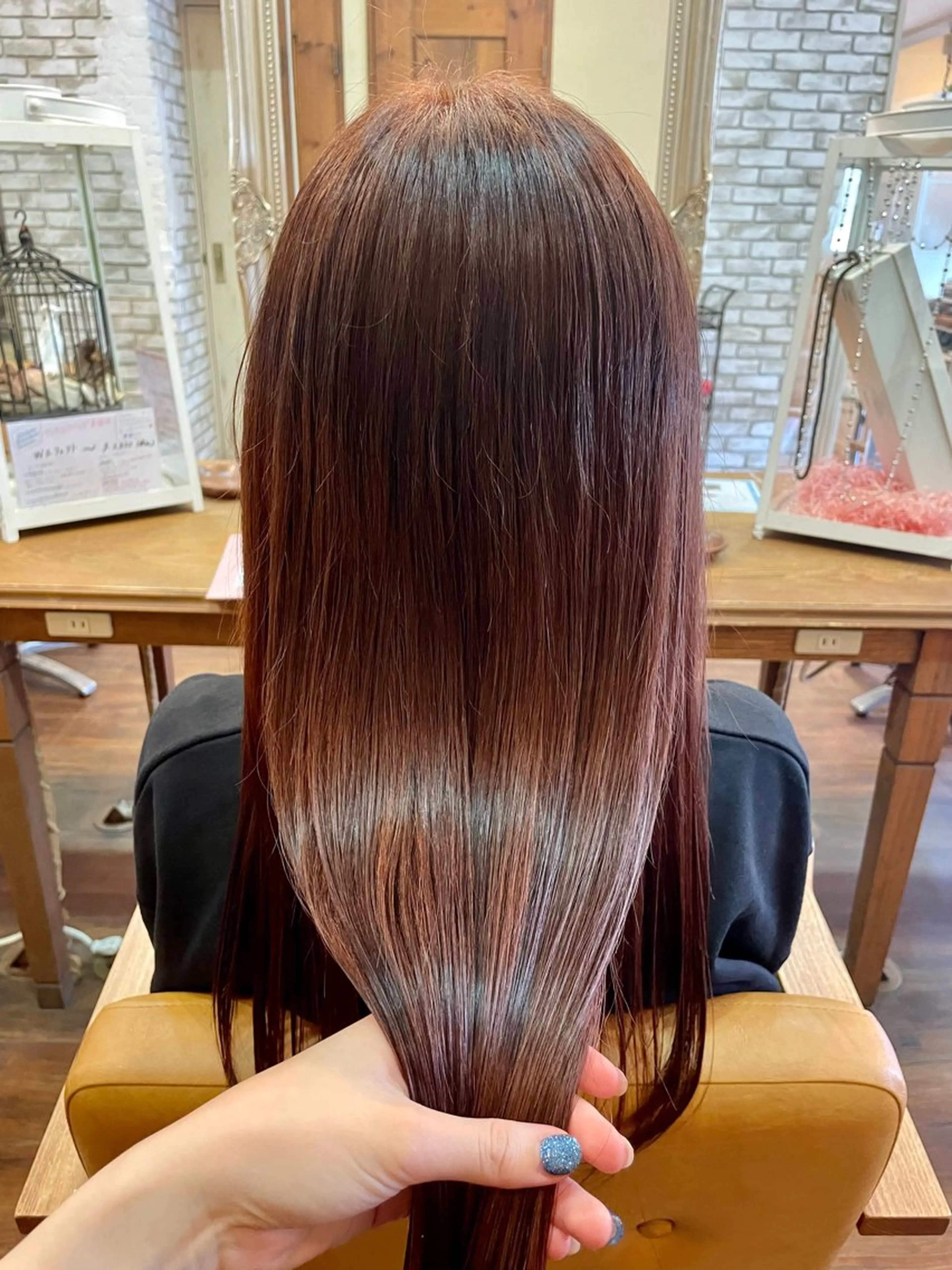 ロング Saako/髪質改善 /耳つぼジュエリーのヘアスタイル