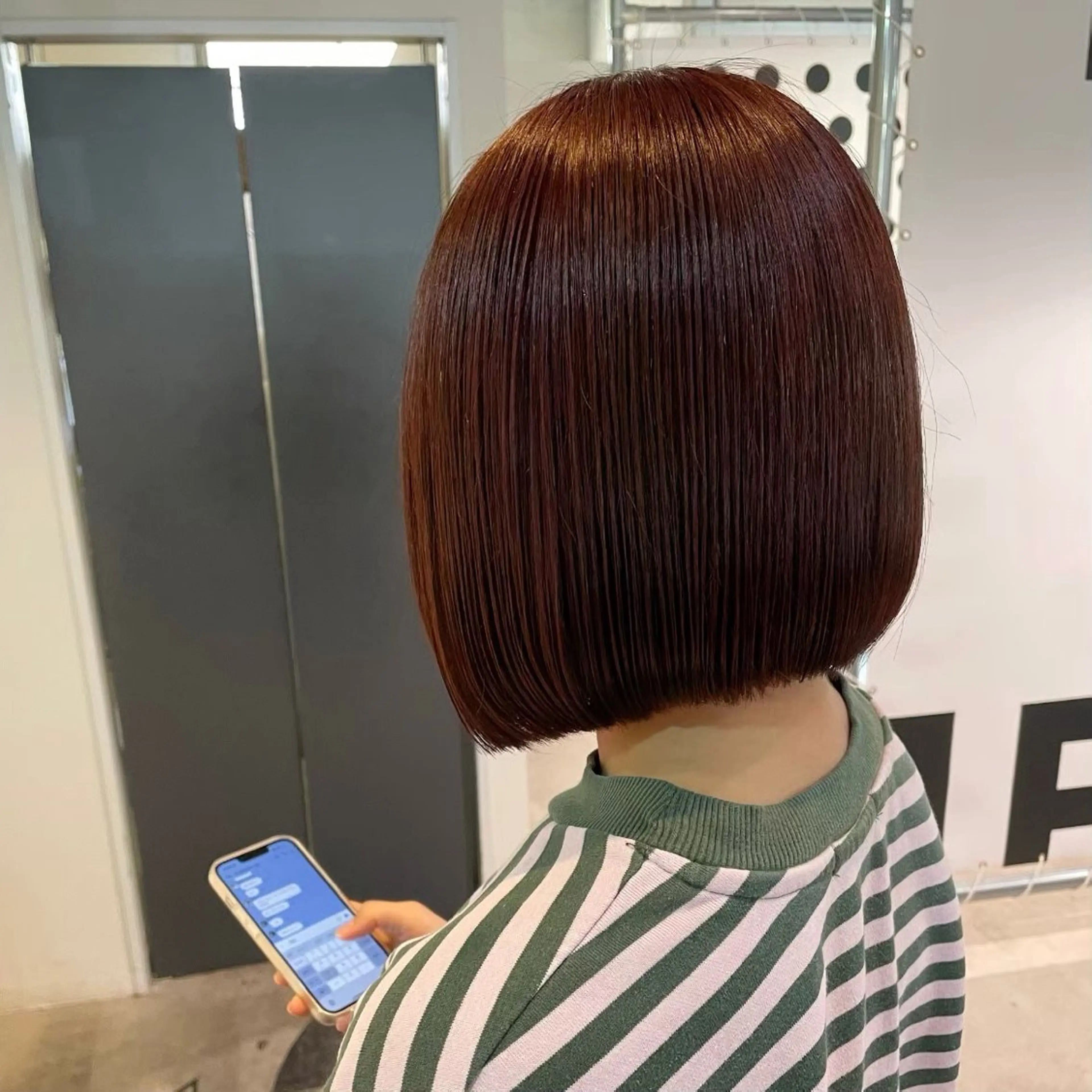 ショート カラー 新宿/透明感カラー/ 髪質改善/桜良のヘアスタイル