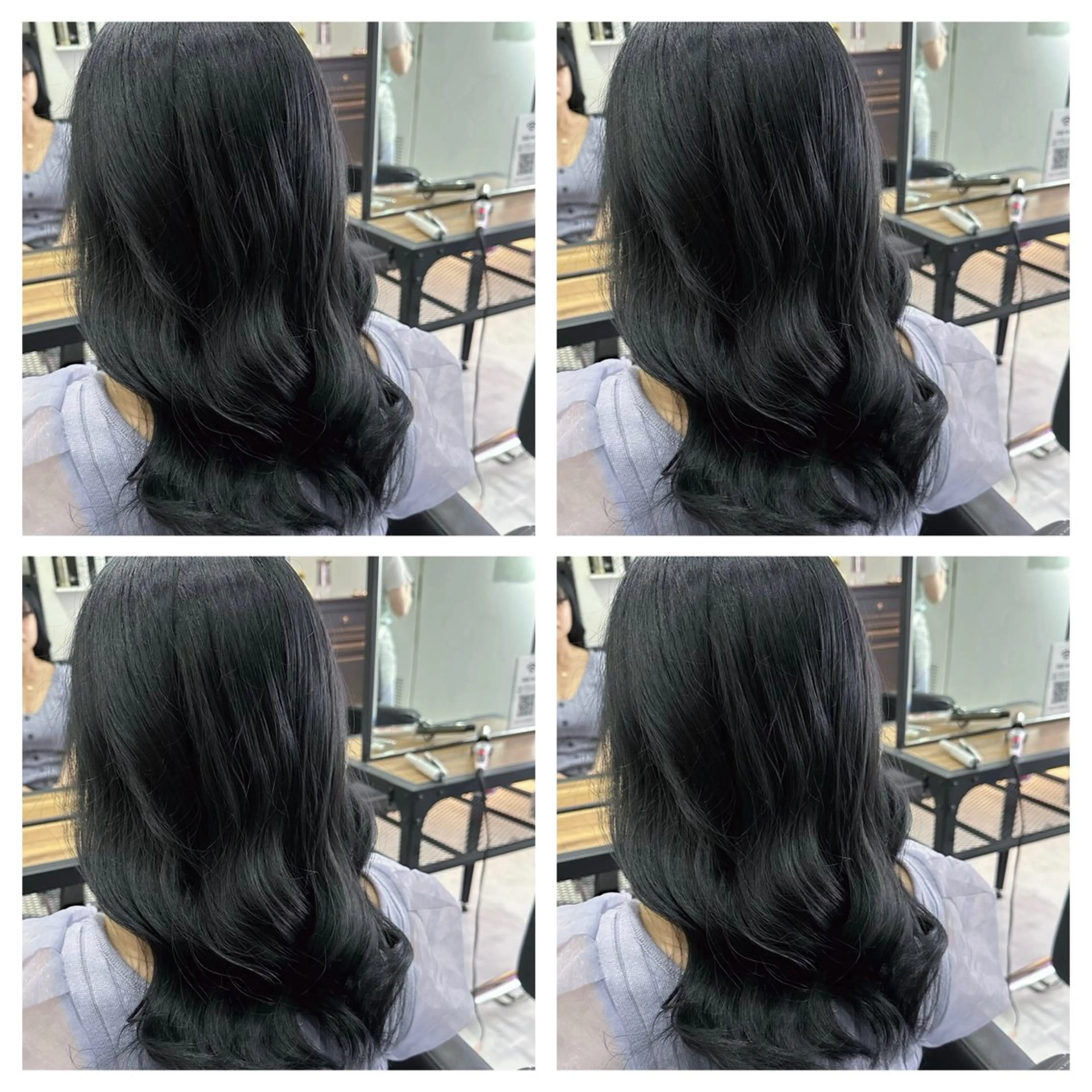 セミロング カラー ヘアアレンジ ヘアカラー トリートメント ヘアセット 🎀推し活ヘアー🎀 Yuuna🐰💖のヘアスタイル