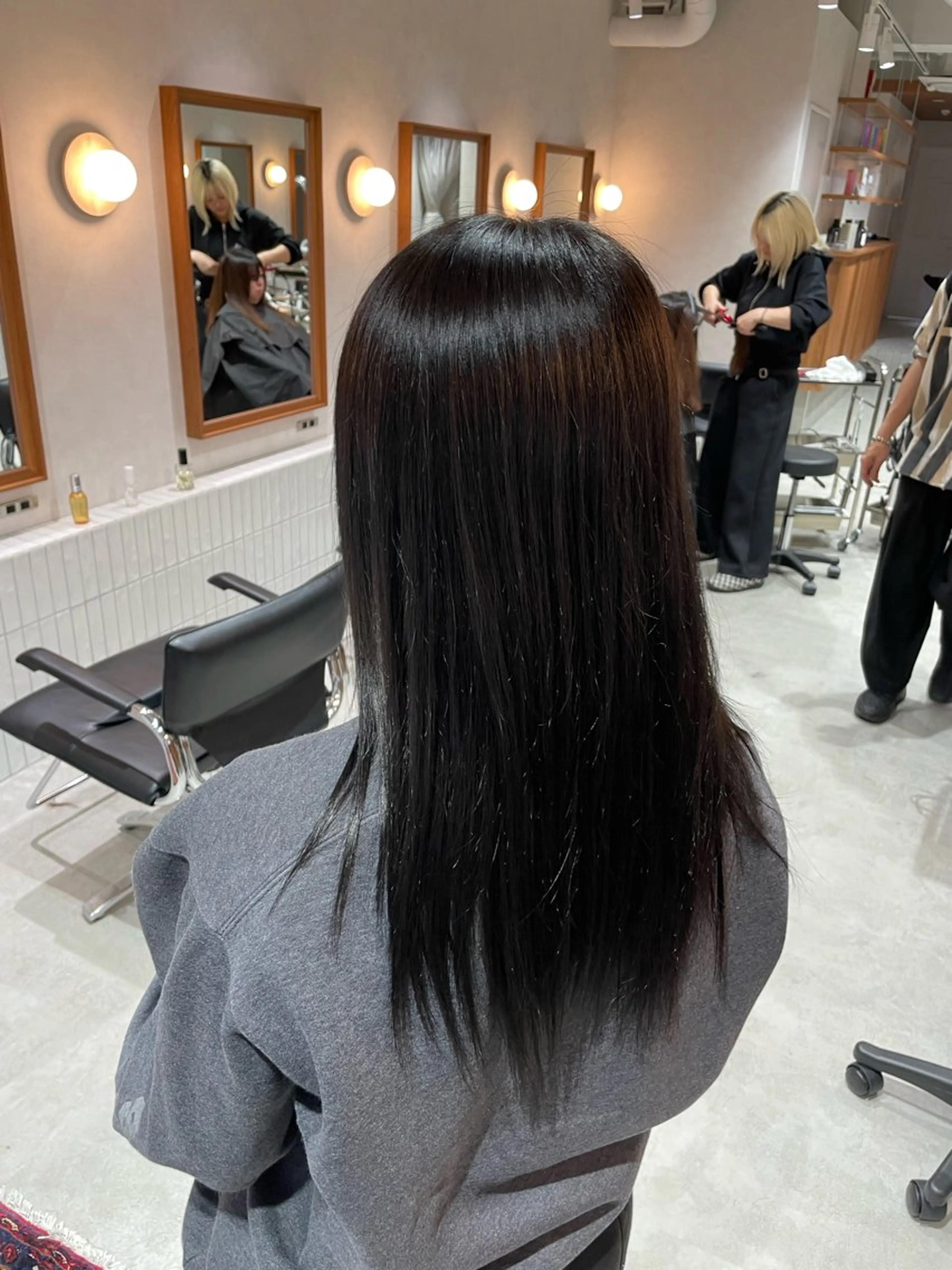 ロング ヘアカラー 市來　里利央 （いちき　さとりお）のヘアスタイル