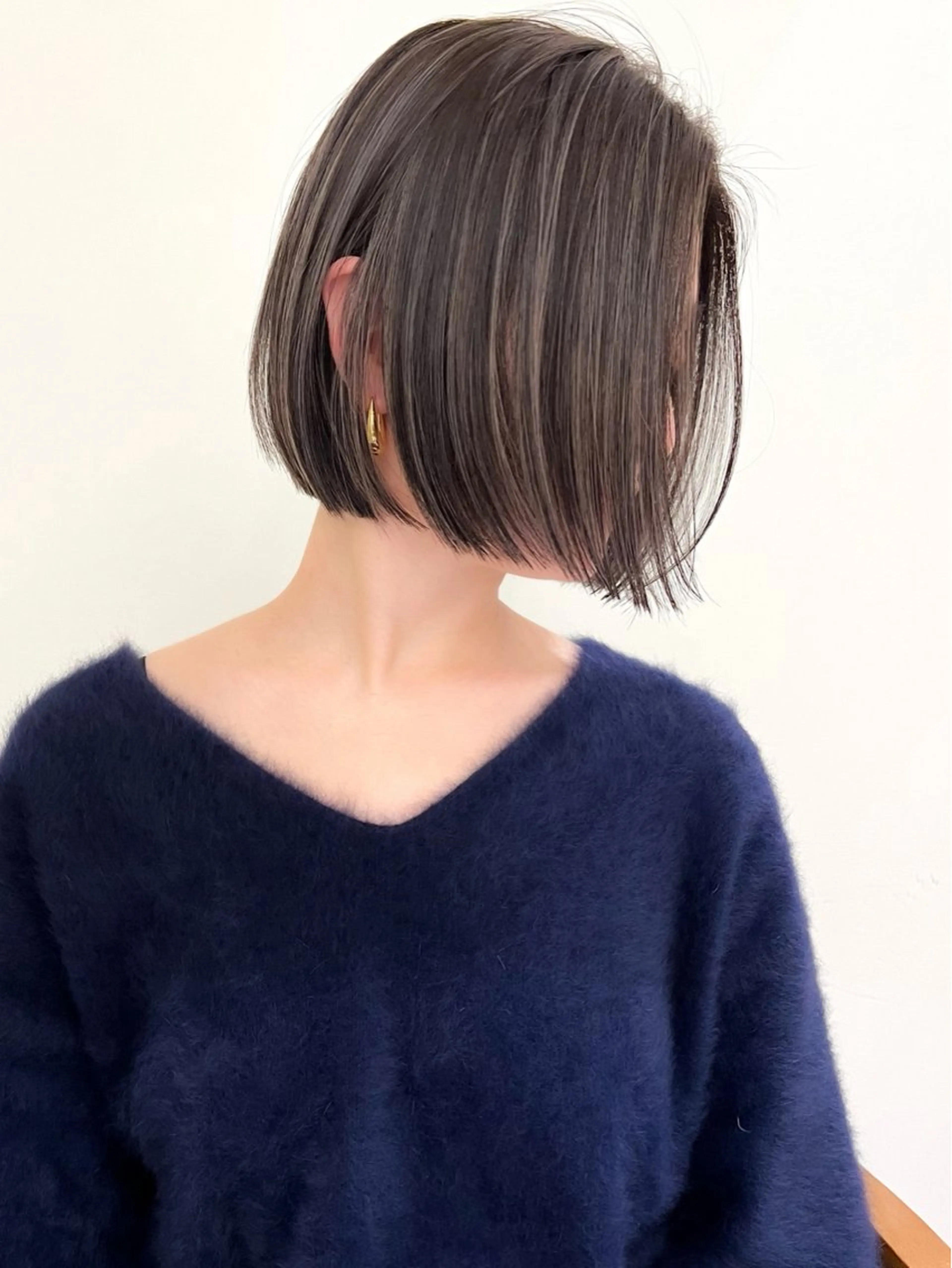 ショート ボブ ハイライト ✨小顔顔まわり✨ サイトウ　アツキのヘアスタイル