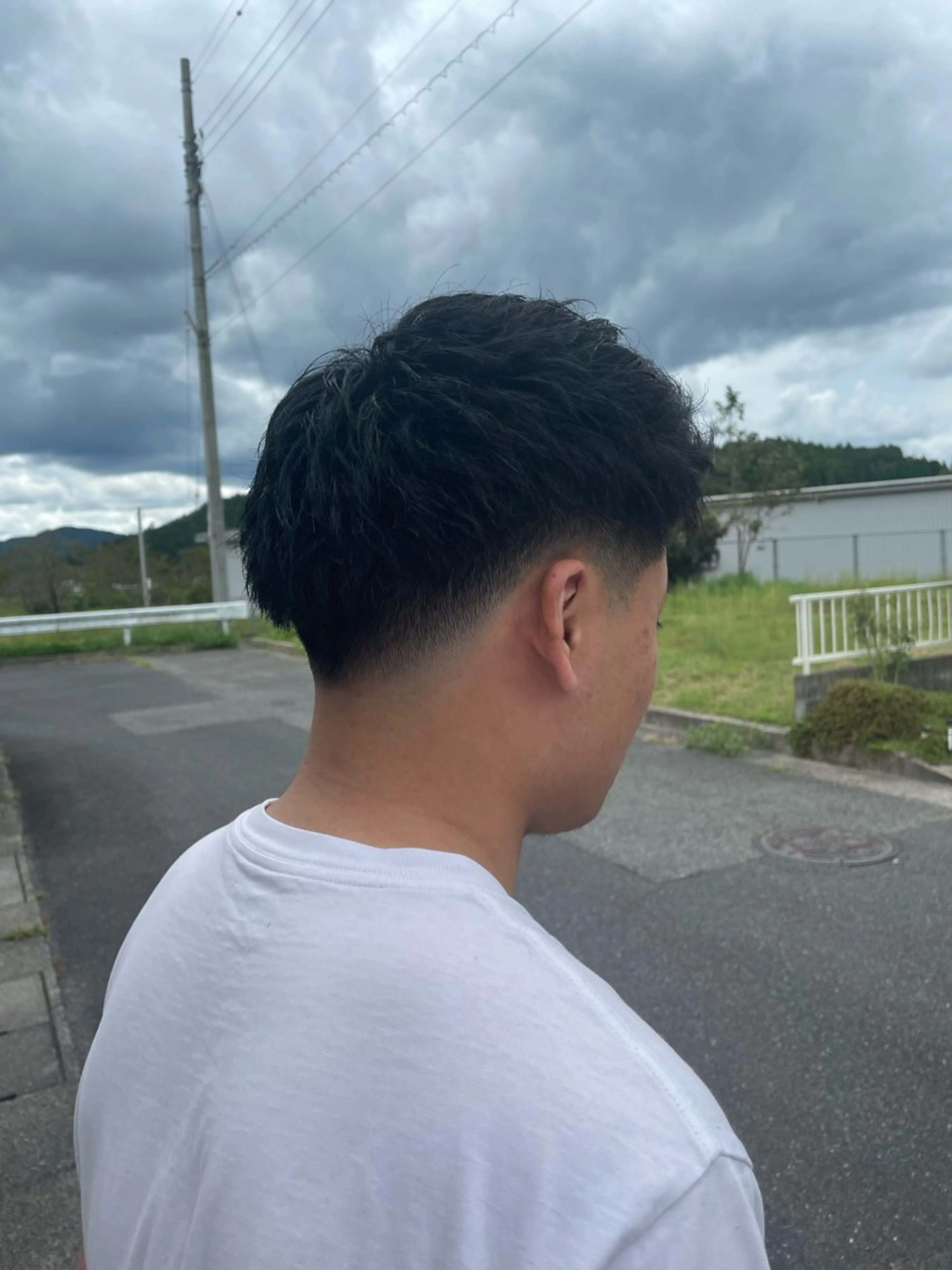 ショート メンズ ヒロ銀座　無料 フェード　細内のヘアスタイル